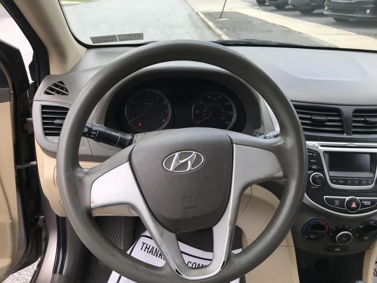 2014 Gold /Tan Hyundai Accent GLS 4-Door (KMHCT4AE6EU) with an 1.6L L4 DOHC 16V engine, Automatic transmission, located at 577 Chester Pike, Prospect Park, PA, 19076, (610) 237-1015, 39.886154, -75.302338 - 2014 Hyundai Accent: Great on gas, new PA inspection, runs EXCELLENT! This vehicle comes inspected and has been given a bumper to bumper safety check. It is very clean, reliable, and well maintained. We offer a unique pay plan that is known for being the easiest and fastest financing option in th - Photo#11