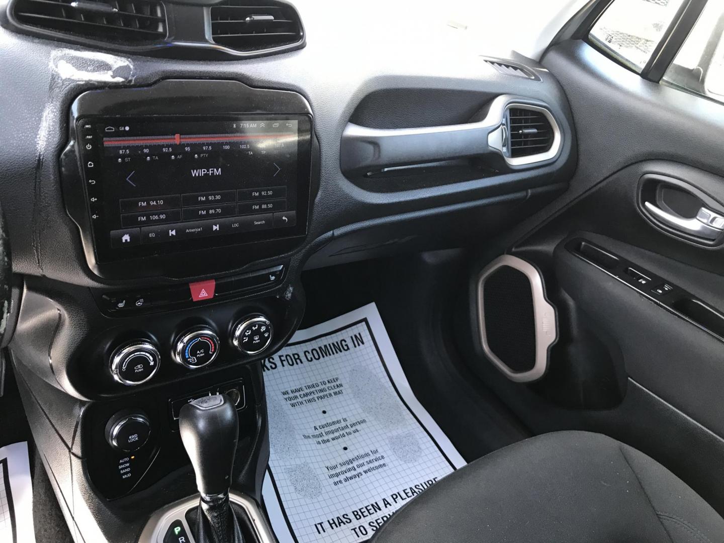 2016 Silver /Black Jeep Renegade Latitude 4WD (ZACCJBBTXGP) with an 2.4L L4 DOHC 16V engine, 6M transmission, located at 577 Chester Pike, Prospect Park, PA, 19076, (610) 237-1015, 39.886154, -75.302338 - 2016 Jeep Renegade Latitude: Only 105k miles, backup camera, great on gas, new PA inspection, SUPER CLEAN, runs LIKE NEW! This vehicle comes inspected and has been given a bumper to bumper safety check. It is very clean, reliable, and well maintained. We offer a unique pay plan that is known for - Photo#13