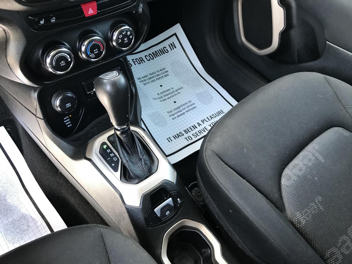 2016 Silver /Black Jeep Renegade Latitude 4WD (ZACCJBBTXGP) with an 2.4L L4 DOHC 16V engine, 6M transmission, located at 577 Chester Pike, Prospect Park, PA, 19076, (610) 237-1015, 39.886154, -75.302338 - 2016 Jeep Renegade Latitude: Only 105k miles, backup camera, great on gas, new PA inspection, SUPER CLEAN, runs LIKE NEW! This vehicle comes inspected and has been given a bumper to bumper safety check. It is very clean, reliable, and well maintained. We offer a unique pay plan that is known for - Photo#16