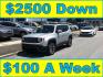 2016 Silver /Black Jeep Renegade Latitude 4WD (ZACCJBBTXGP) with an 2.4L L4 DOHC 16V engine, 6M transmission, located at 577 Chester Pike, Prospect Park, PA, 19076, (610) 237-1015, 39.886154, -75.302338 - 2016 Jeep Renegade Latitude 105k Miles • New PA Inspection. Example Financing: • $2500 Down • $100 Weekly • $200 Bi-Weekly We finance our own vehicles. We do not obtain or review traditional consumer credit reports. Financing decisions are based on verified income, ability to repay, an- Photo#0