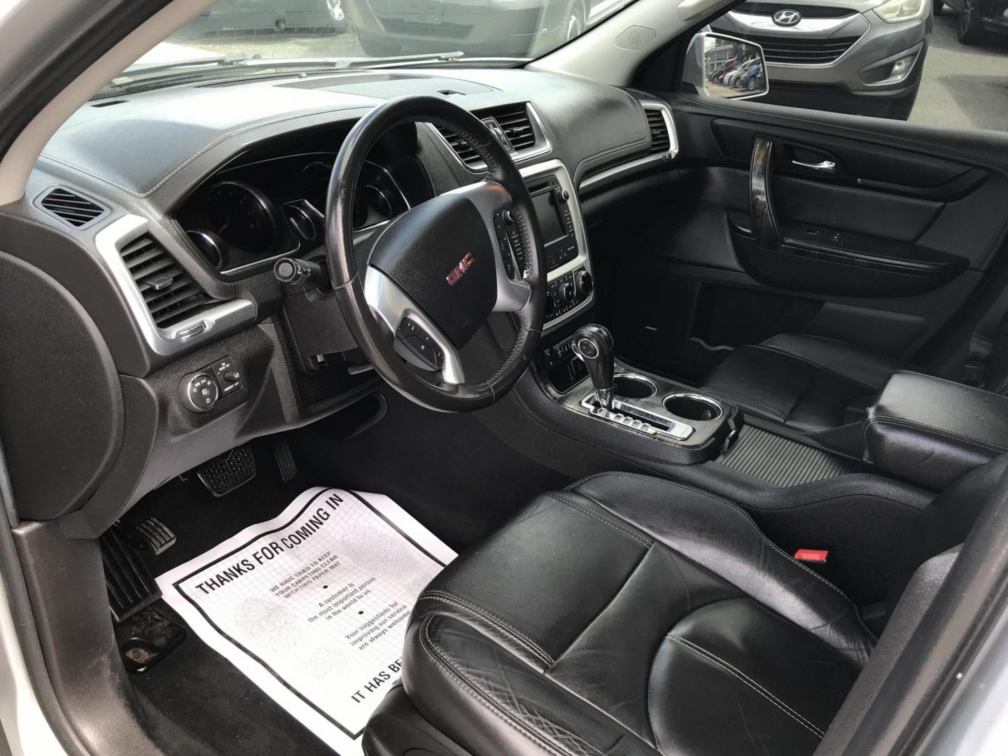 2016 Silver /Black GMC Acadia SLT-1 AWD (1GKKVRKDXGJ) with an 3.6L V6 DOHC 24V engine, 6A transmission, located at 577 Chester Pike, Prospect Park, PA, 19076, (610) 237-1015, 39.886154, -75.302338 - 2016 GMC Acadia SLT: AWD, 3rd row, navigation system, backup camera, sunroof, new PA inspection, runs LIKE NEW! This vehicle comes inspected and has been given a bumper to bumper safety check. It is very clean, reliable, and well maintained. We offer a unique pay plan that is known for being the - Photo#8