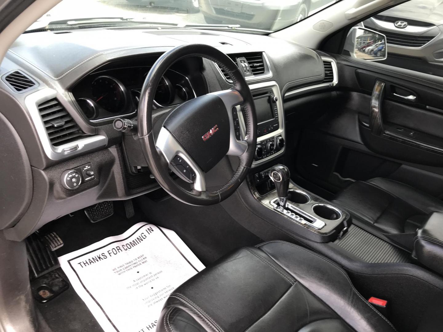 2016 Silver /Black GMC Acadia SLT-1 AWD (1GKKVRKDXGJ) with an 3.6L V6 DOHC 24V engine, 6A transmission, located at 577 Chester Pike, Prospect Park, PA, 19076, (610) 237-1015, 39.886154, -75.302338 - 2016 GMC Acadia SLT: AWD, 3rd row, navigation system, backup camera, sunroof, new PA inspection, runs LIKE NEW! This vehicle comes inspected and has been given a bumper to bumper safety check. It is very clean, reliable, and well maintained. We offer a unique pay plan that is known for being the - Photo#11