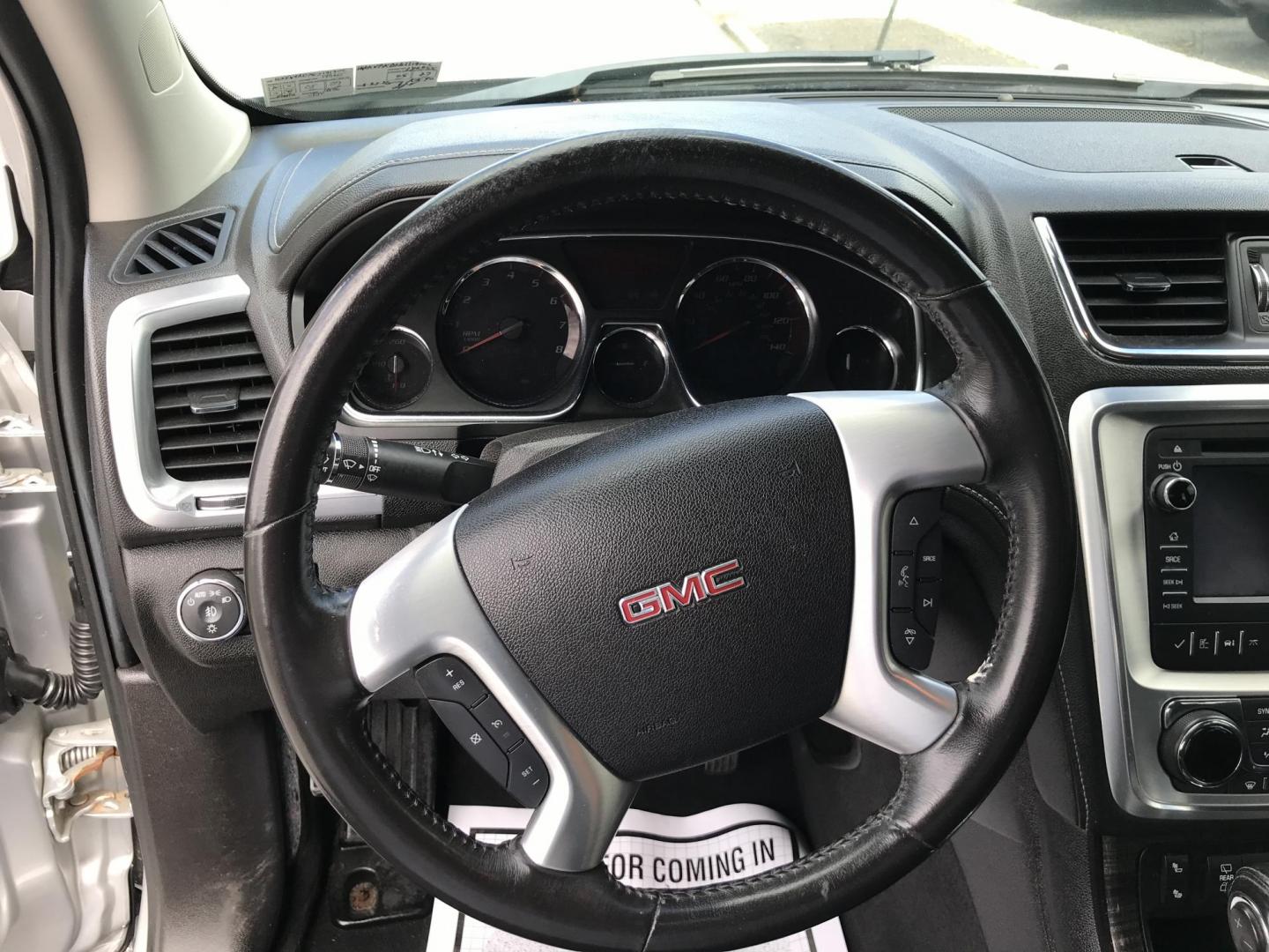 2016 Silver /Black GMC Acadia SLT-1 AWD (1GKKVRKDXGJ) with an 3.6L V6 DOHC 24V engine, 6A transmission, located at 577 Chester Pike, Prospect Park, PA, 19076, (610) 237-1015, 39.886154, -75.302338 - 2016 GMC Acadia SLT: AWD, 3rd row, navigation system, backup camera, sunroof, new PA inspection, runs LIKE NEW! This vehicle comes inspected and has been given a bumper to bumper safety check. It is very clean, reliable, and well maintained. We offer a unique pay plan that is known for being the - Photo#12