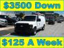 2014 White /Gray Ford E-Series Van E-350 Super Duty (1FTSE3EL4ED) with an 5.4L V8 SOHC 16V FFV engine, 4-Speed Automatic transmission, located at 577 Chester Pike, Prospect Park, PA, 19076, (610) 237-1015, 39.886154, -75.302338 - 2014 Ford Econoline E350: Only 139k miles, ladder racks, shelving, no side or rear windows, partition, new PA inspection, RUNS LIKE NEW! This vehicle comes inspected and has been given a bumper to bumper safety check. It is very clean, reliable, and well maintained. We offer a unique pay plan tha - Photo#0