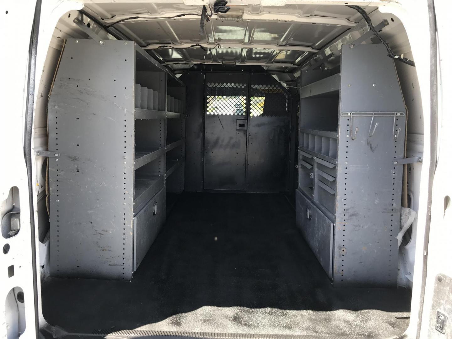 2014 White /Gray Ford E-Series Van E-350 Super Duty (1FTSE3EL4ED) with an 5.4L V8 SOHC 16V FFV engine, 4-Speed Automatic transmission, located at 577 Chester Pike, Prospect Park, PA, 19076, (610) 237-1015, 39.886154, -75.302338 - 2014 Ford Econoline E350: Only 139k miles, ladder racks, shelving, no side or rear windows, partition, new PA inspection, RUNS LIKE NEW! This vehicle comes inspected and has been given a bumper to bumper safety check. It is very clean, reliable, and well maintained. We offer a unique pay plan tha - Photo#17
