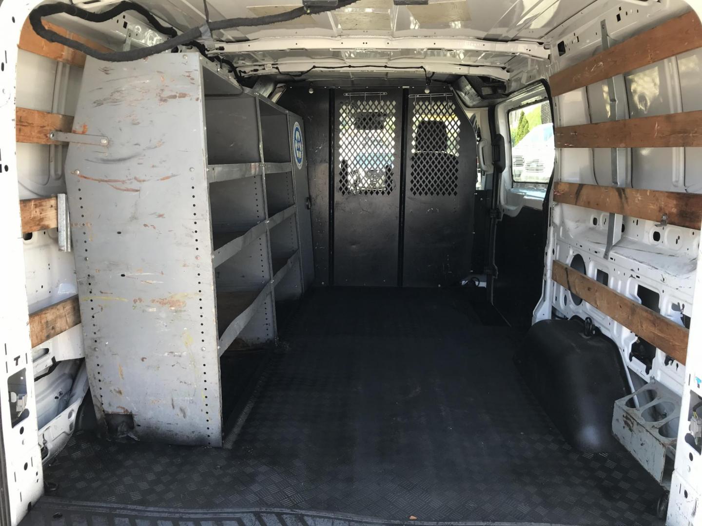 2017 White /Gray Ford Transit 250 Van Low Roof w/Sliding Pass. 130-in. WB (1FTYR1YM7HK) with an 3.7L V6 DOHC 24V engine, 6A transmission, located at 577 Chester Pike, Prospect Park, PA, 19076, (610) 237-1015, 39.886154, -75.302338 - 2017 Ford Transit 250: Ladder racks, shelving, partition, new PA inspection, FLEET MAINTAINED, runs LIKE NEW! This vehicle comes inspected and has been given a bumper to bumper safety check. It is very clean, reliable, and well maintained. We offer a unique pay plan that is known for being the ea - Photo#13