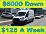 2018 White /Gray Ford Transit 250 Van Med. Roof w/Sliding Pass. 130-in. WB (1FTYR1CM8JK) with an 3.7L V6 DOHC 24V engine, 6A transmission, located at 577 Chester Pike, Prospect Park, PA, 19076, (610) 237-1015, 39.886154, -75.302338 - 2018 Ford Transit 250 Medium Roof: Ladder racks, shelving, cages over rear windows, backup camera, new PA inspection, FLEET MAINTAINED, runs LIKE NEW! This vehicle comes inspected and has been given a bumper to bumper safety check. It is very clean, reliable, and well maintained. We offer a uniqu - Photo#0