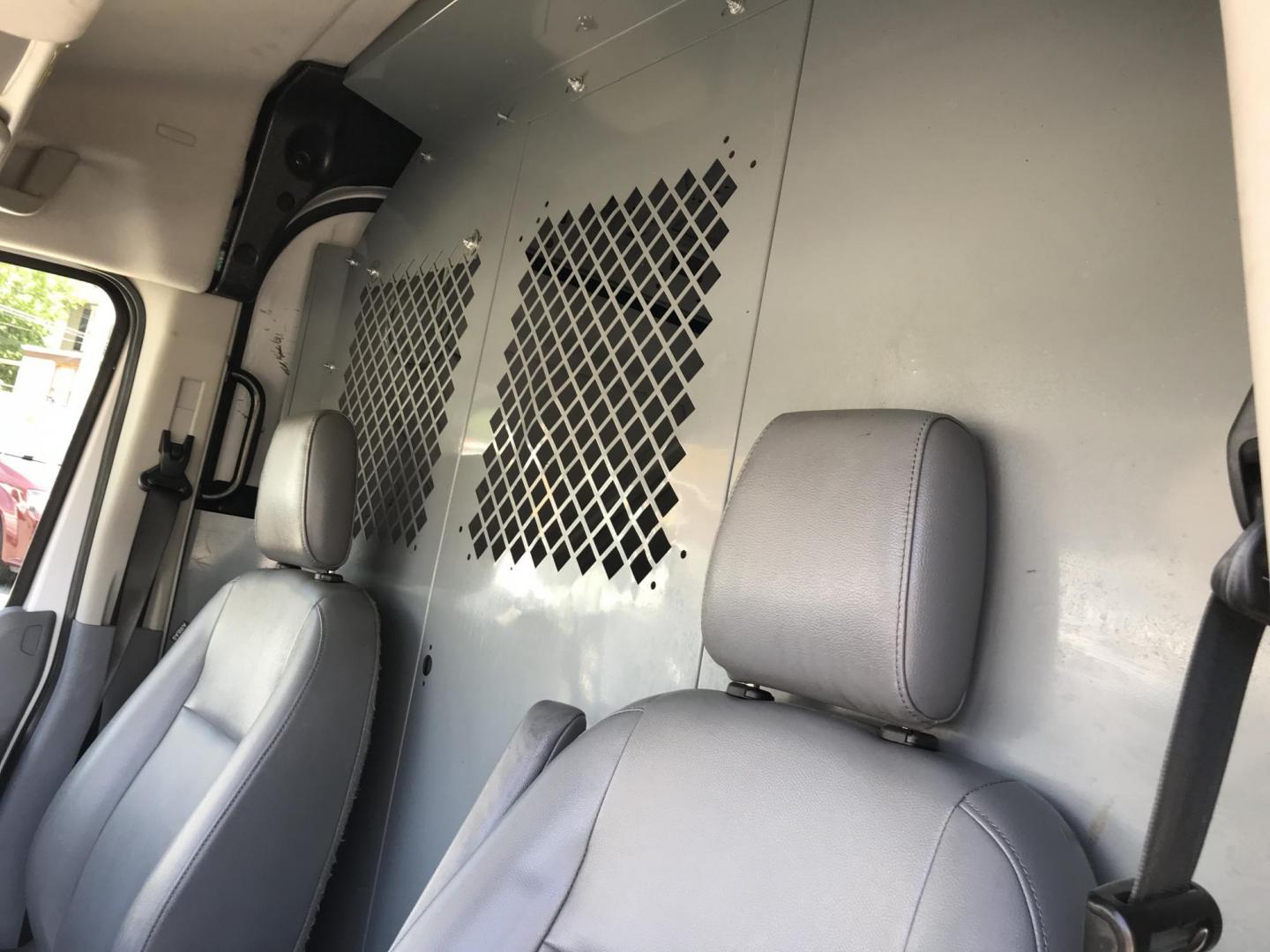 2018 White /Gray Ford Transit 250 Van Med. Roof w/Sliding Pass. 130-in. WB (1FTYR1CM8JK) with an 3.7L V6 DOHC 24V engine, 6A transmission, located at 577 Chester Pike, Prospect Park, PA, 19076, (610) 237-1015, 39.886154, -75.302338 - 2018 Ford Transit 250 Medium Roof: Ladder racks, shelving, cages over rear windows, backup camera, new PA inspection, FLEET MAINTAINED, runs LIKE NEW! This vehicle comes inspected and has been given a bumper to bumper safety check. It is very clean, reliable, and well maintained. We offer a uniqu - Photo#10