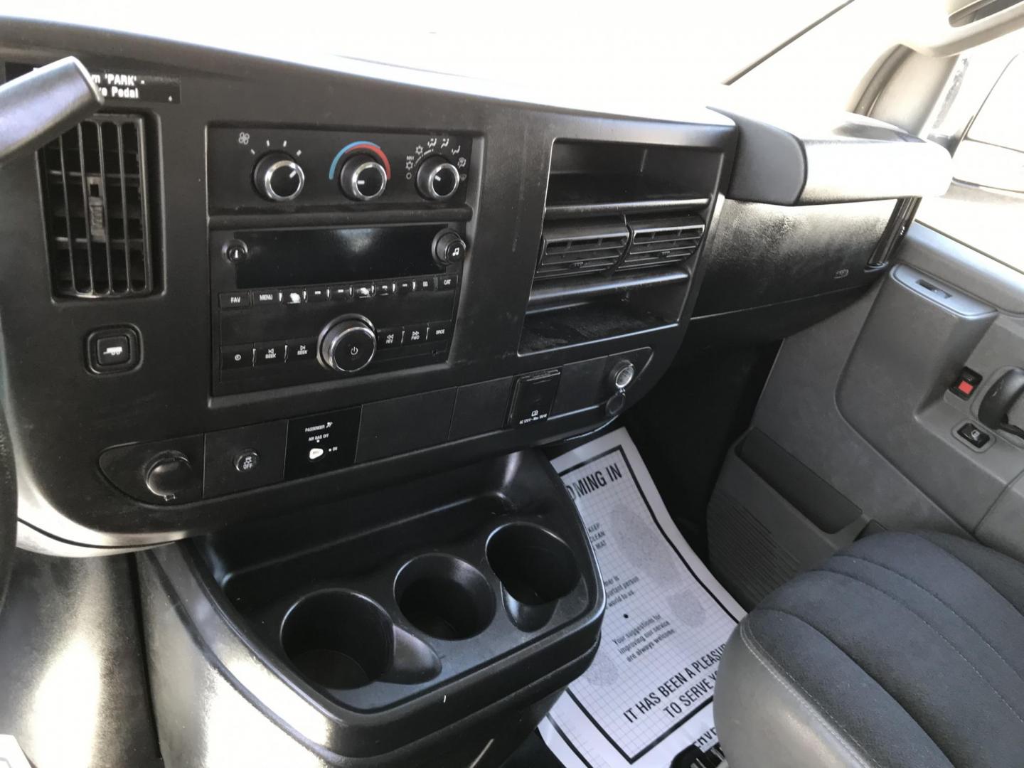 2018 White /Gray Chevrolet Express 2500 Cargo (1GCWGAFG3J1) with an 6.0L V8 OHV 16V FFV engine, 6A transmission, located at 577 Chester Pike, Prospect Park, PA, 19076, (610) 237-1015, 39.886154, -75.302338 - 2018 Chevy Express 2500 Cargo Van: Ladder racks, shelving, partition, backup camera, power locks and windows, new PA inspection, FLEET MAINTAINED, runs LIKE NEW! This vehicle comes inspected and has been given a bumper to bumper safety check. It is very clean, reliable, and well maintained. We of - Photo#13