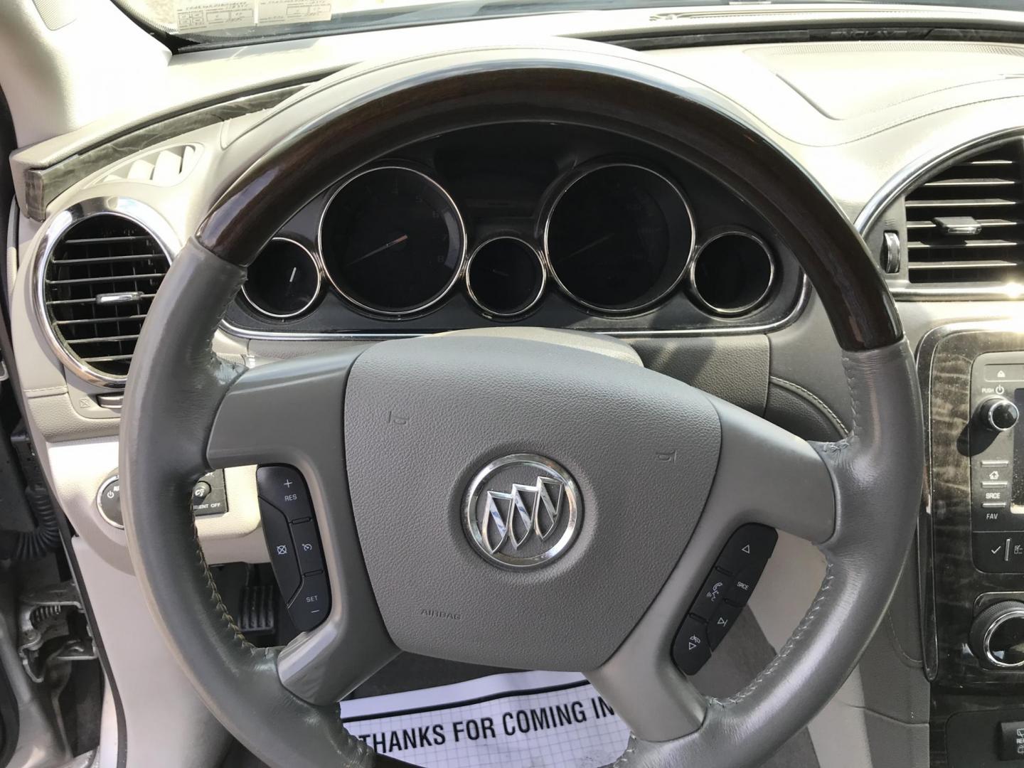 2014 Silver /Gray Buick Enclave Convenience AWD (5GAKVAKD3EJ) with an 3.6L V6 DOHC 24V engine, 6-Speed Automatic Overdrive transmission, located at 577 Chester Pike, Prospect Park, PA, 19076, (610) 237-1015, 39.886154, -75.302338 - 2014 Buick Enclave: AWD, 3rd row seating, backup camera, new PA inspection, SUPER CLEAN, runs LIKE NEW! This vehicle comes inspected and has been given a bumper to bumper safety check. It is very clean, reliable, and well maintained. We offer a unique pay plan that is known for being the easiest - Photo#13
