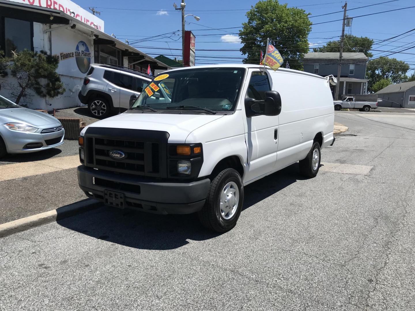 2012 White /Gray Ford E-Series Van E-350 Super Duty Extended (1FTSS3EL9CD) with an 5.4L V8 SOHC 16V FFV engine, 6-Speed Automatic transmission, located at 577 Chester Pike, Prospect Park, PA, 19076, (610) 237-1015, 39.886154, -75.302338 - 2012 Ford E350 Econoline Extended Body • New PA Inspection. Example Financing: • $2,500 Down • $125 Weekly • $250 Bi-Weekly We finance our own vehicles. We do not obtain or review traditional consumer credit reports. Financing decisions are based on verified income, ability to repay, a- Photo#2