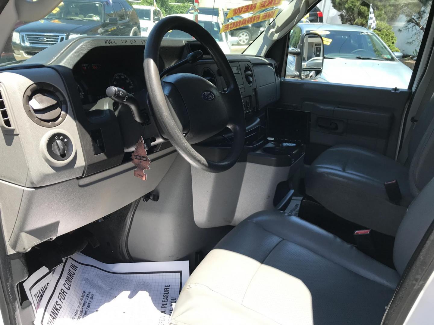 2012 White /Gray Ford E-Series Van E-350 Super Duty Extended (1FTSS3EL9CD) with an 5.4L V8 SOHC 16V FFV engine, 6-Speed Automatic transmission, located at 577 Chester Pike, Prospect Park, PA, 19076, (610) 237-1015, 39.886154, -75.302338 - 2012 Ford E350 Econoline Extended Body • New PA Inspection. Example Financing: • $2,500 Down • $125 Weekly • $250 Bi-Weekly We finance our own vehicles. We do not obtain or review traditional consumer credit reports. Financing decisions are based on verified income, ability to repay, a- Photo#7