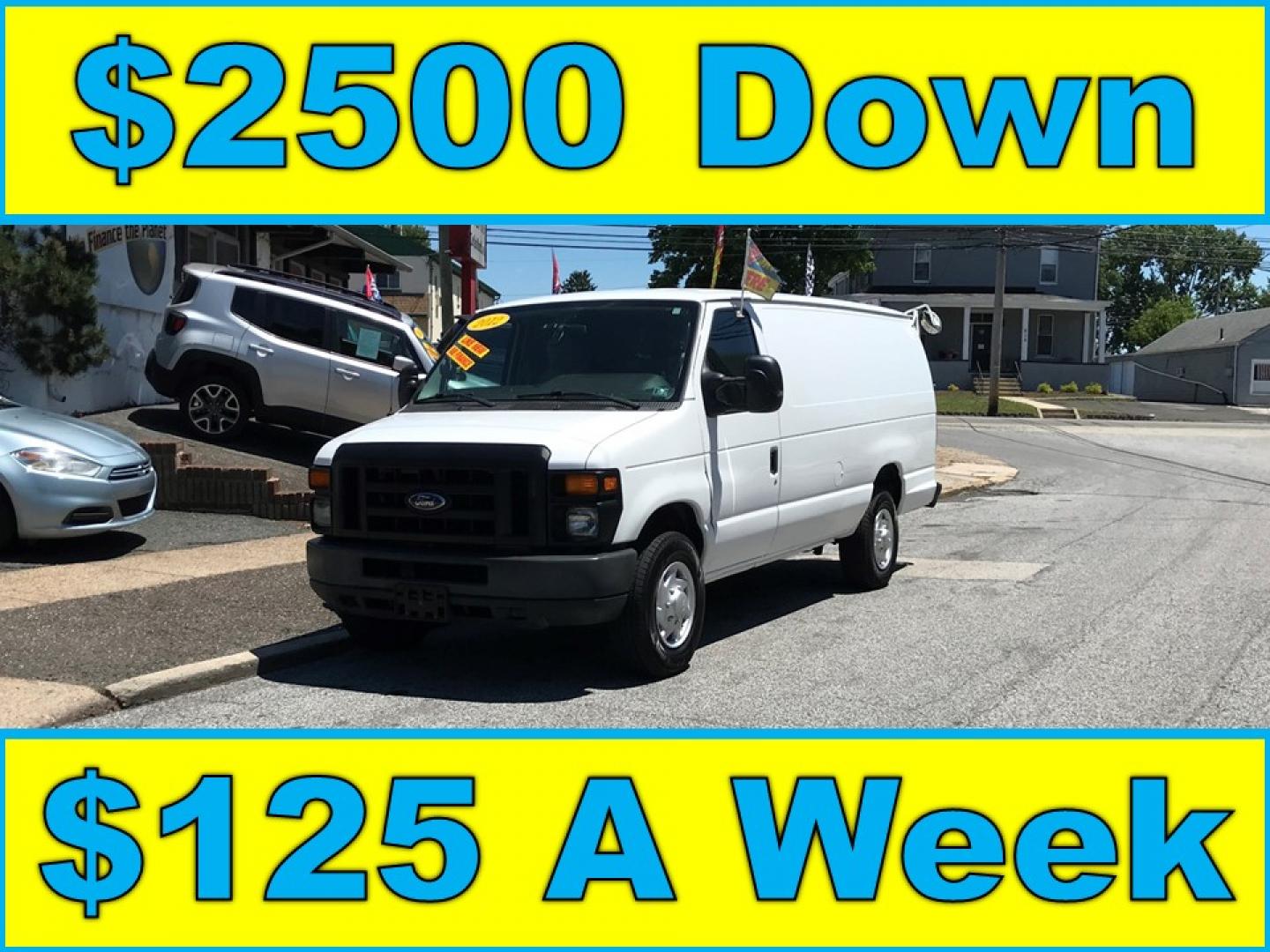 2012 White /Gray Ford E-Series Van E-350 Super Duty Extended (1FTSS3EL9CD) with an 5.4L V8 SOHC 16V FFV engine, 6-Speed Automatic transmission, located at 577 Chester Pike, Prospect Park, PA, 19076, (610) 237-1015, 39.886154, -75.302338 - 2012 Ford E350 Econoline Extended Body • New PA Inspection. Example Financing: • $2,500 Down • $125 Weekly • $250 Bi-Weekly We finance our own vehicles. We do not obtain or review traditional consumer credit reports. Financing decisions are based on verified income, ability to repay, a- Photo#0