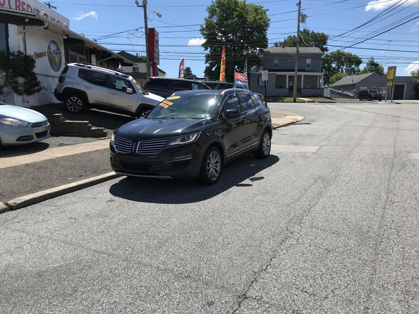 2015 Black /Black Lincoln MKC AWD (5LMCJ2A91FU) with an 2.0L L4 DOHC 16V engine, 6-Speed Automatic transmission, located at 577 Chester Pike, Prospect Park, PA, 19076, (610) 237-1015, 39.886154, -75.302338 - 2015 Lincoln MKC: AWD, backup camera, new PA inspection, SUPER CLEAN, runs LIKE NEW! This vehicle comes inspected and has been given a bumper to bumper safety check. It is very clean, reliable, and well maintained. We offer a unique pay plan that is known for being the easiest and fastest financi - Photo#1