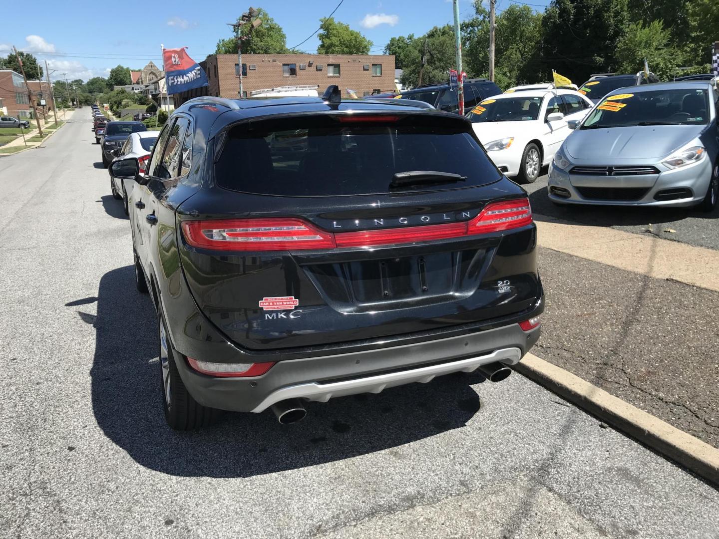 2015 Black /Black Lincoln MKC AWD (5LMCJ2A91FU) with an 2.0L L4 DOHC 16V engine, 6-Speed Automatic transmission, located at 577 Chester Pike, Prospect Park, PA, 19076, (610) 237-1015, 39.886154, -75.302338 - 2015 Lincoln MKC: AWD, backup camera, new PA inspection, SUPER CLEAN, runs LIKE NEW! This vehicle comes inspected and has been given a bumper to bumper safety check. It is very clean, reliable, and well maintained. We offer a unique pay plan that is known for being the easiest and fastest financi - Photo#5