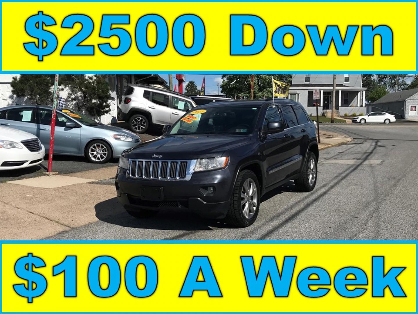 2013 Gray /Black Jeep Grand Cherokee Laredo 4WD (1C4RJFAG6DC) with an 3.6L V6 DOHC 24V engine, 5-Speed Automatic transmission, located at 577 Chester Pike, Prospect Park, PA, 19076, (610) 237-1015, 39.886154, -75.302338 - 2013 Jeep Grand Cherokee Laredo: Backup camera, new PA inspection, SUPER CLEAN, runs LIKE NEW! This vehicle comes inspected and has been given a bumper to bumper safety check. It is very clean, reliable, and well maintained. We offer a unique pay plan that is known for being the easiest and faste- Photo#0