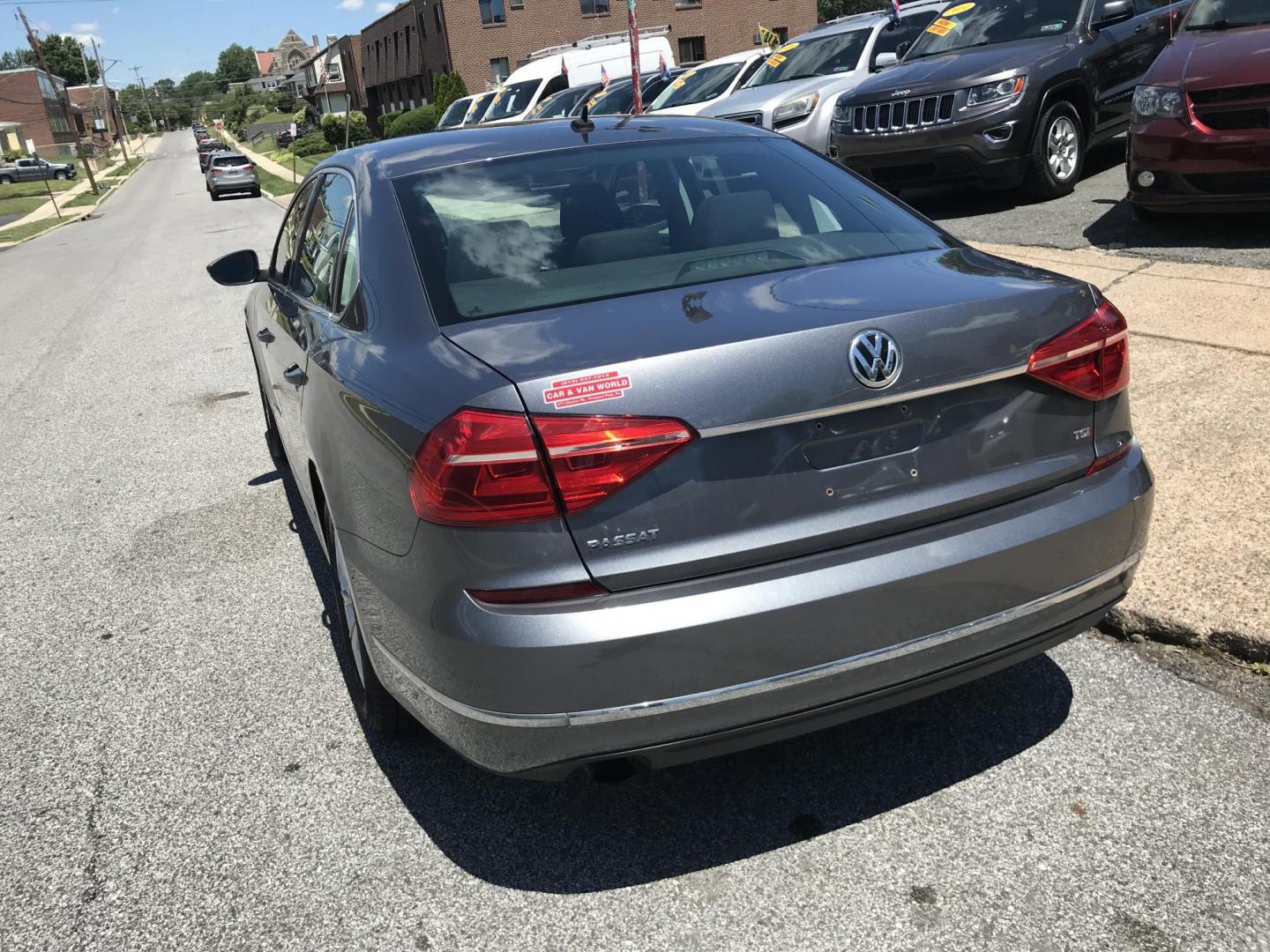 2016 Gray /Black Volkswagen Passat S PZEV 6A (1VWAT7A35GC) with an 1.8L L4 engine, 6A transmission, located at 577 Chester Pike, Prospect Park, PA, 19076, (610) 237-1015, 39.886154, -75.302338 - 2016 Volkswagen Passat Backup Camera • New PA Inspection. Example Financing: • $2,500 Down • $100 Weekly • $200 Bi-Weekly We finance our own vehicles. We do not obtain or review traditional consumer credit reports. Financing decisions are based on verified income, ability to repay, and- Photo#5