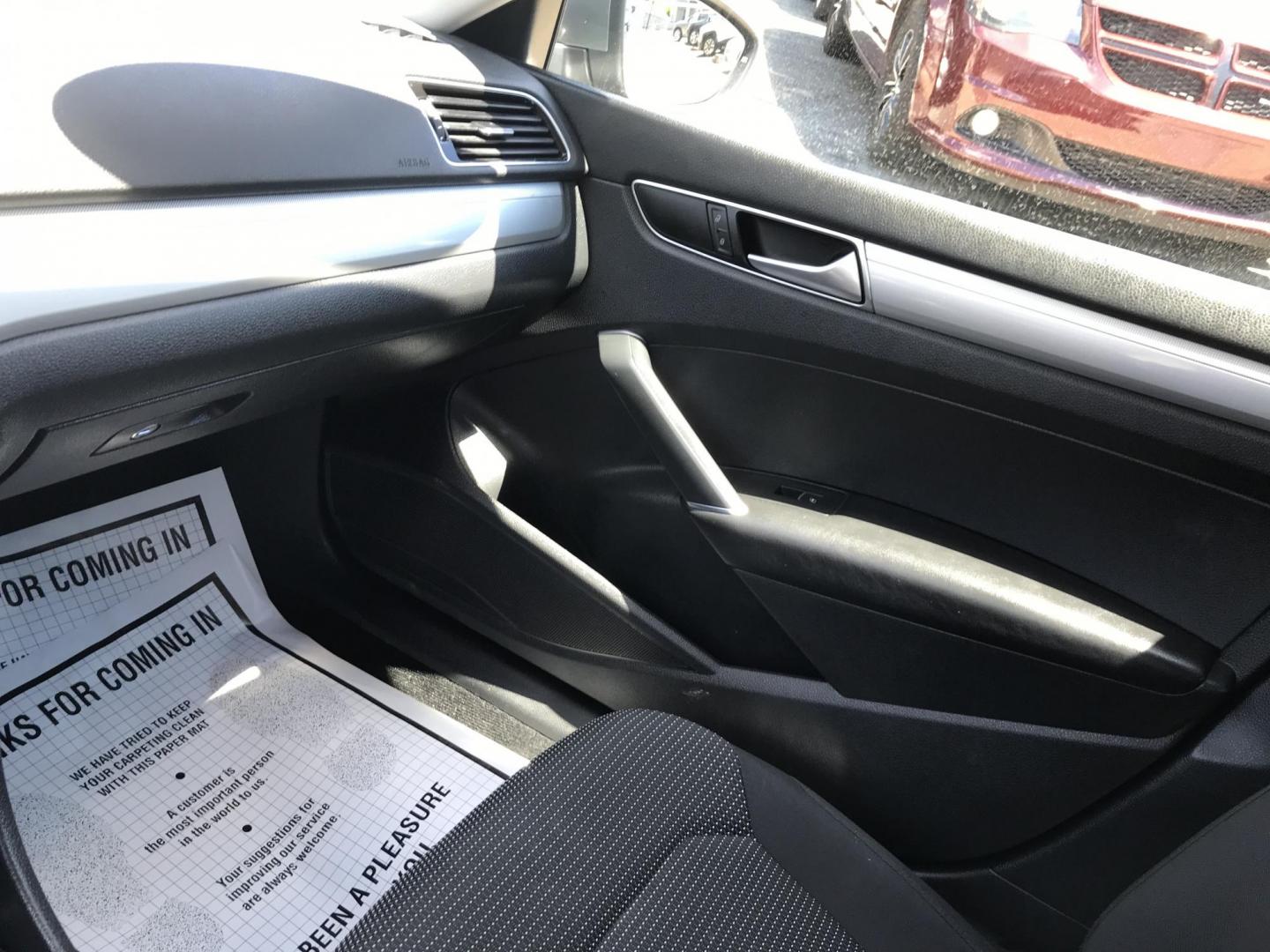 2016 Gray /Black Volkswagen Passat S PZEV 6A (1VWAT7A35GC) with an 1.8L L4 engine, 6A transmission, located at 577 Chester Pike, Prospect Park, PA, 19076, (610) 237-1015, 39.886154, -75.302338 - 2016 Volkswagen Passat Backup Camera • New PA Inspection. Example Financing: • $2,500 Down • $100 Weekly • $200 Bi-Weekly We finance our own vehicles. We do not obtain or review traditional consumer credit reports. Financing decisions are based on verified income, ability to repay, and- Photo#15