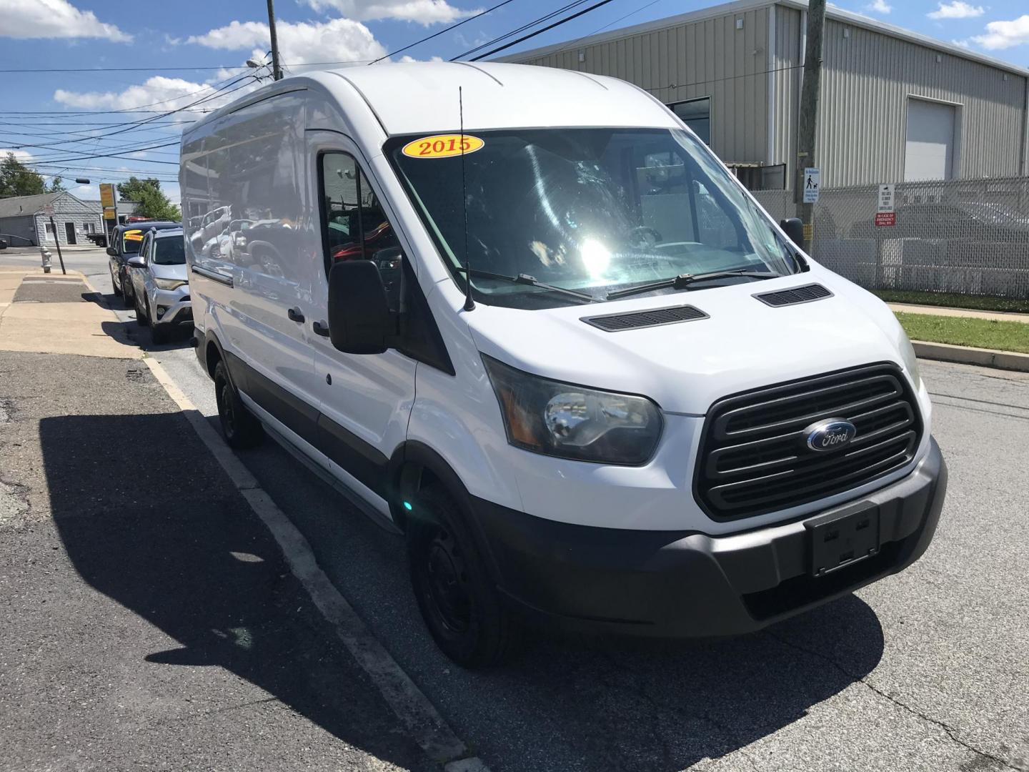 2015 White /Gray Ford Transit 250 Van Medium Roof w/Sliding Pass. 148-in. WB (1FTNR2CM6FK) with an 3.7L V6 DOHC 24V engine, 6-Speed Automatic transmission, located at 577 Chester Pike, Prospect Park, PA, 19076, (610) 237-1015, 39.886154, -75.302338 - 2015 Ford Transit 250 Medium Roof FLEET MAINTAINED • New PA Inspection. Example Financing: • $5,500 Down • $125 Weekly • $250 Bi-Weekly We finance our own vehicles. We do not obtain or review traditional consumer credit reports. Financing decisions are based on verified income, ability- Photo#3