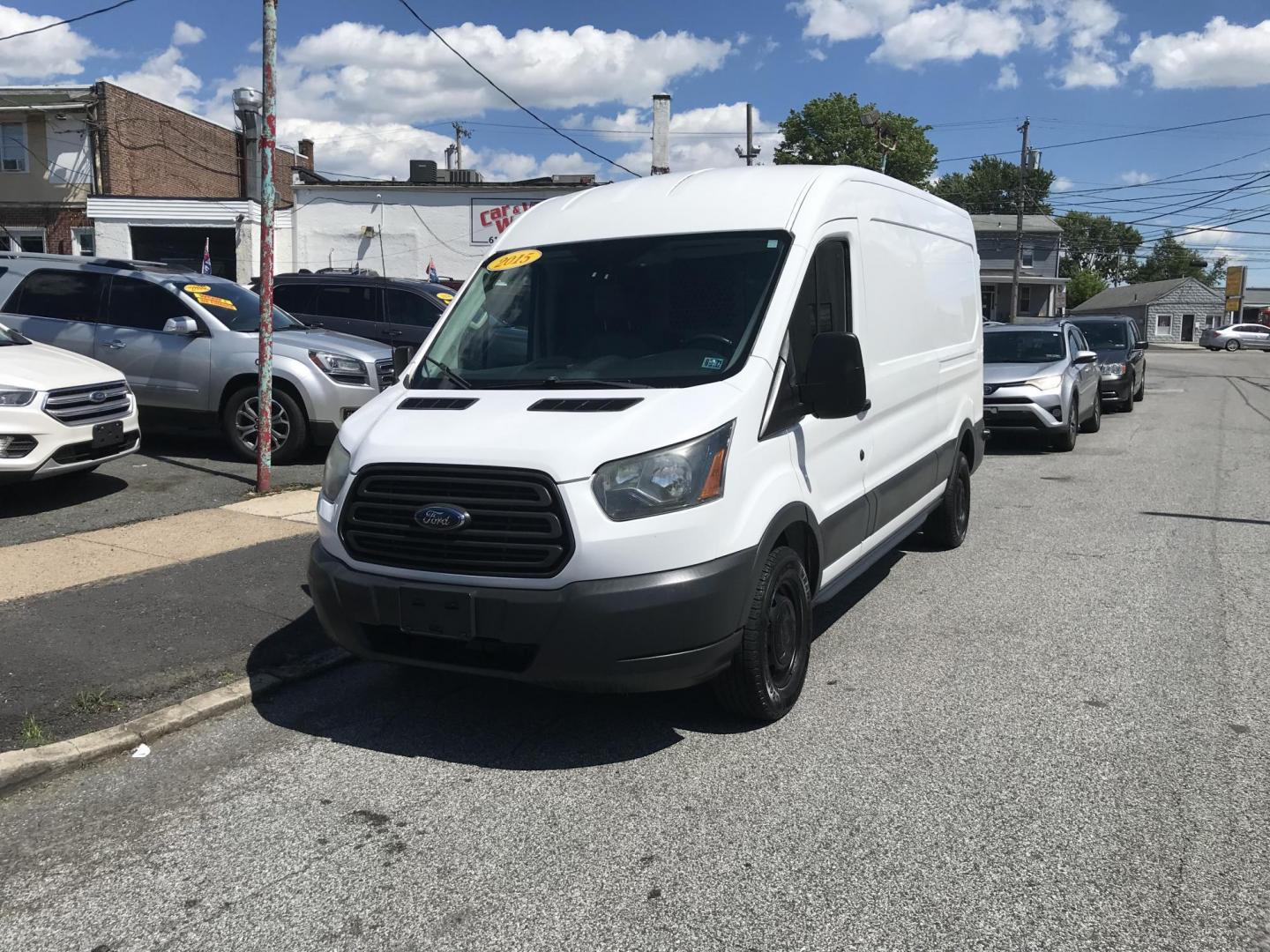 2015 White /Gray Ford Transit 250 Van Medium Roof w/Sliding Pass. 148-in. WB (1FTNR2CM6FK) with an 3.7L V6 DOHC 24V engine, 6-Speed Automatic transmission, located at 577 Chester Pike, Prospect Park, PA, 19076, (610) 237-1015, 39.886154, -75.302338 - 2015 Ford Transit 250 Medium Roof FLEET MAINTAINED • New PA Inspection. Example Financing: • $5,500 Down • $125 Weekly • $250 Bi-Weekly We finance our own vehicles. We do not obtain or review traditional consumer credit reports. Financing decisions are based on verified income, ability- Photo#2