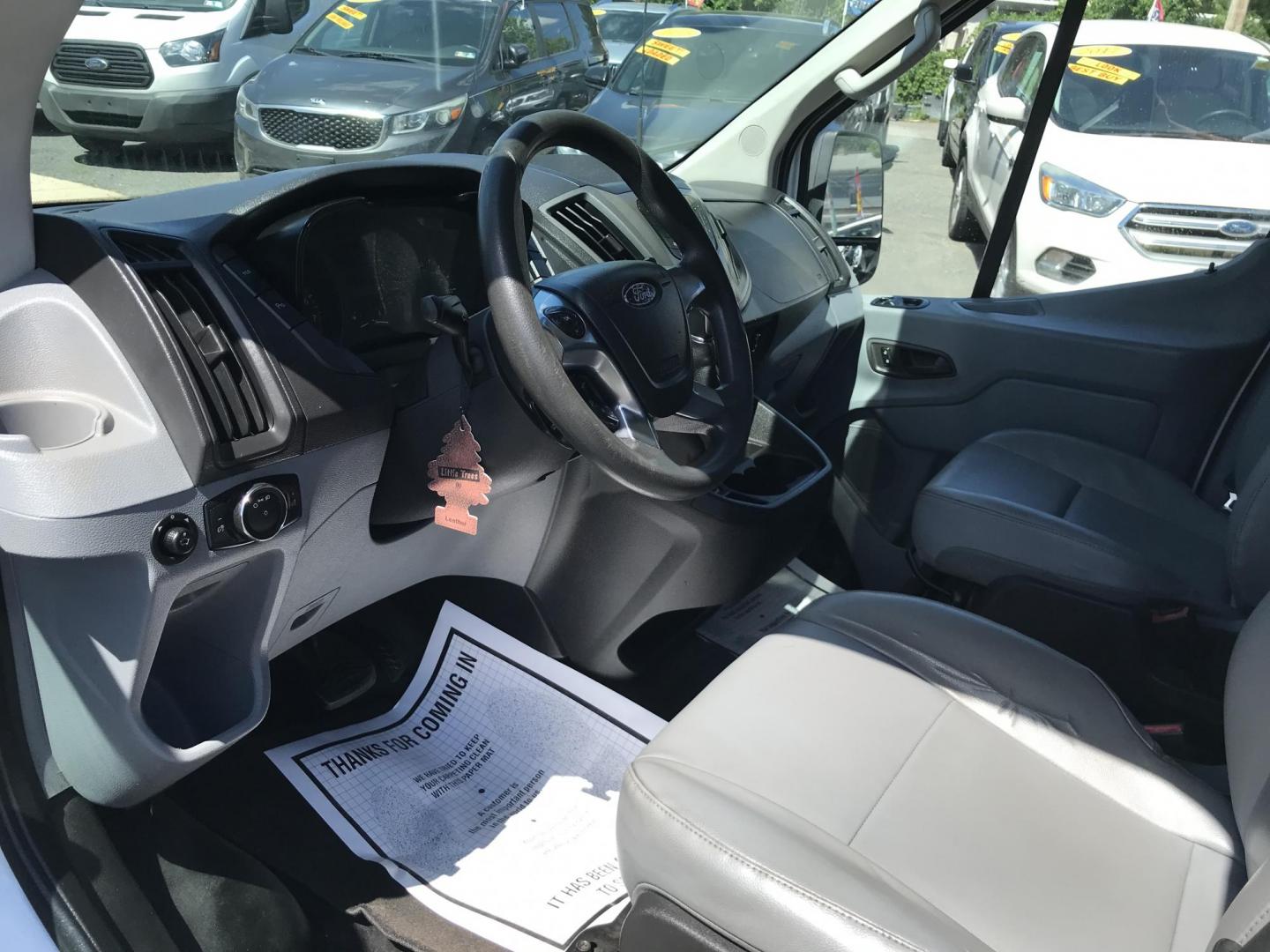 2015 White /Gray Ford Transit 250 Van Medium Roof w/Sliding Pass. 148-in. WB (1FTNR2CM6FK) with an 3.7L V6 DOHC 24V engine, 6-Speed Automatic transmission, located at 577 Chester Pike, Prospect Park, PA, 19076, (610) 237-1015, 39.886154, -75.302338 - 2015 Ford Transit 250 Medium Roof FLEET MAINTAINED • New PA Inspection. Example Financing: • $5,500 Down • $125 Weekly • $250 Bi-Weekly We finance our own vehicles. We do not obtain or review traditional consumer credit reports. Financing decisions are based on verified income, ability- Photo#7