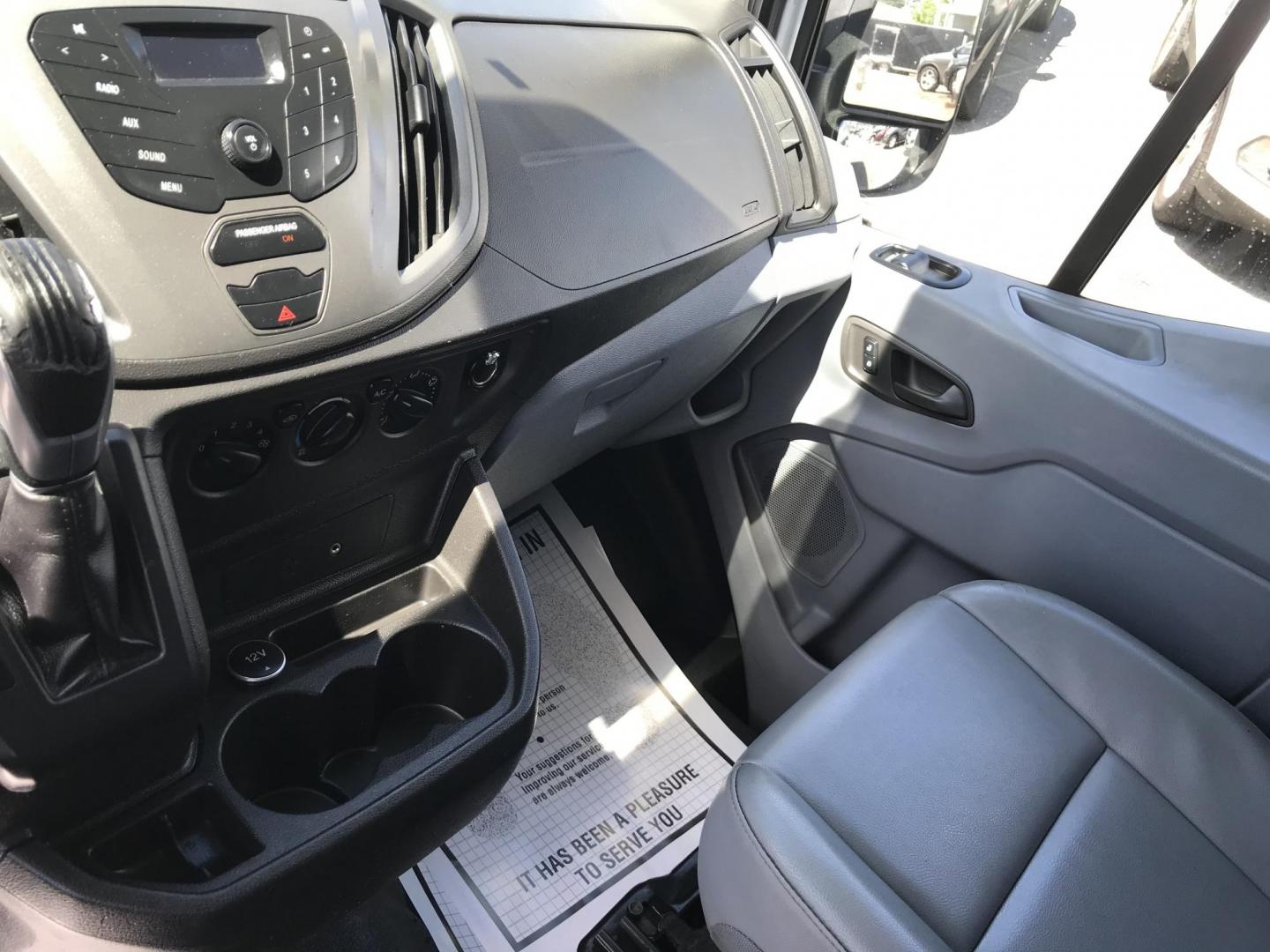 2015 White /Gray Ford Transit 250 Van Medium Roof w/Sliding Pass. 148-in. WB (1FTNR2CM6FK) with an 3.7L V6 DOHC 24V engine, 6-Speed Automatic transmission, located at 577 Chester Pike, Prospect Park, PA, 19076, (610) 237-1015, 39.886154, -75.302338 - 2015 Ford Transit 250 Medium Roof FLEET MAINTAINED • New PA Inspection. Example Financing: • $5,500 Down • $125 Weekly • $250 Bi-Weekly We finance our own vehicles. We do not obtain or review traditional consumer credit reports. Financing decisions are based on verified income, ability- Photo#12