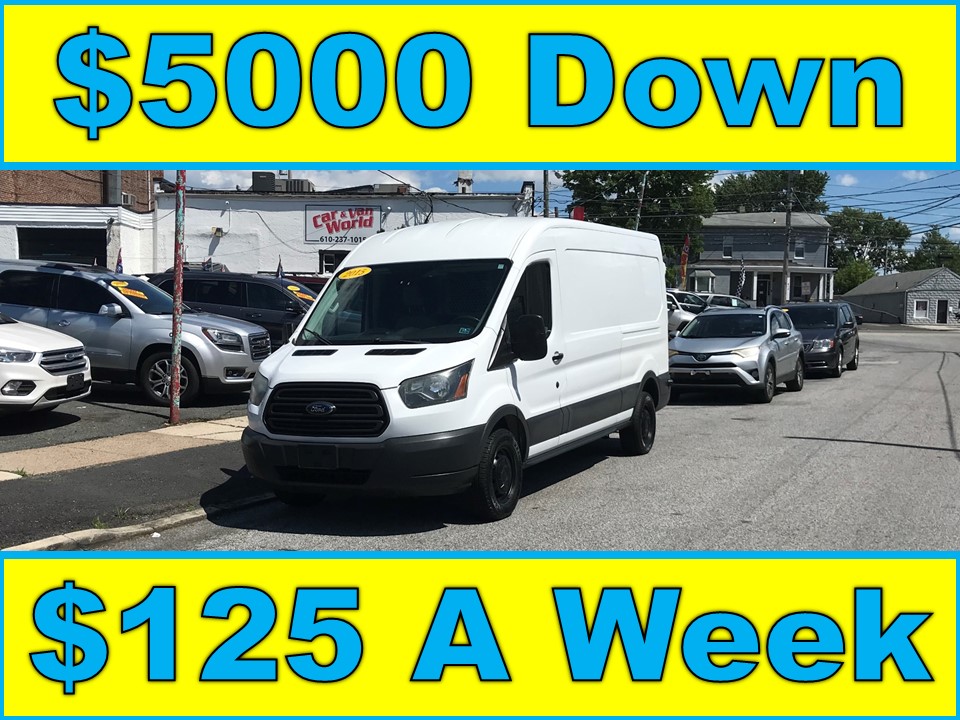 photo of 2015 Ford Transit 250 Van Medium Roof w/Sliding Pass. 148-in. WB