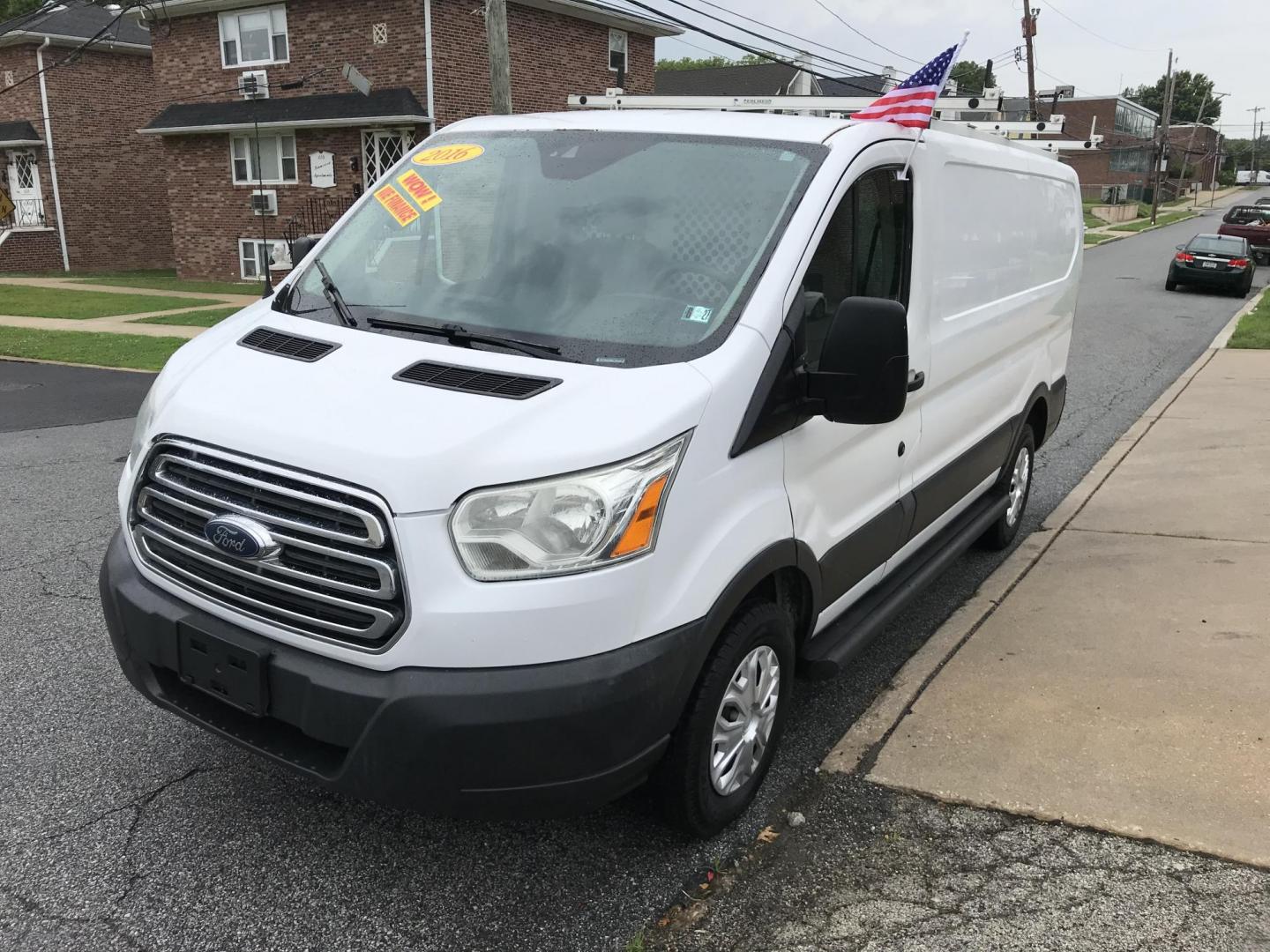 2016 White /Gray Ford Transit 250 Van Low Roof 60/40 Pass.130-in. WB (1FTYR1ZM8GK) with an 3.7L V6 DOHC 24V engine, 6A transmission, located at 577 Chester Pike, Prospect Park, PA, 19076, (610) 237-1015, 39.886154, -75.302338 - 2016 Ford Transit 250: Ladder racks, shelving, backup camera, new PA inspection, FLEET MAINTAINED, runs LIKE NEW! This vehicle comes inspected and has been given a bumper to bumper safety check. It is very clean, reliable, and well maintained. We offer a unique pay plan that is known for being th - Photo#3