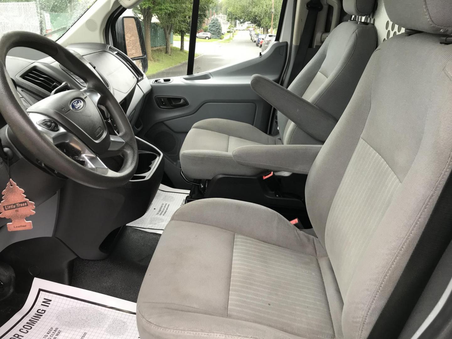2016 White /Gray Ford Transit 250 Van Low Roof 60/40 Pass.130-in. WB (1FTYR1ZM8GK) with an 3.7L V6 DOHC 24V engine, 6A transmission, located at 577 Chester Pike, Prospect Park, PA, 19076, (610) 237-1015, 39.886154, -75.302338 - 2016 Ford Transit 250: Ladder racks, shelving, backup camera, new PA inspection, FLEET MAINTAINED, runs LIKE NEW! This vehicle comes inspected and has been given a bumper to bumper safety check. It is very clean, reliable, and well maintained. We offer a unique pay plan that is known for being th - Photo#8