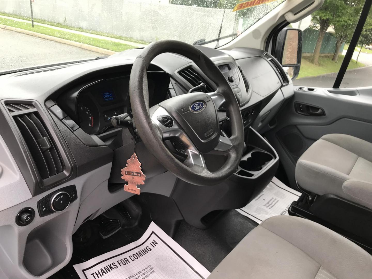 2016 White /Gray Ford Transit 250 Van Low Roof 60/40 Pass.130-in. WB (1FTYR1ZM8GK) with an 3.7L V6 DOHC 24V engine, 6A transmission, located at 577 Chester Pike, Prospect Park, PA, 19076, (610) 237-1015, 39.886154, -75.302338 - 2016 Ford Transit 250: Ladder racks, shelving, backup camera, new PA inspection, FLEET MAINTAINED, runs LIKE NEW! This vehicle comes inspected and has been given a bumper to bumper safety check. It is very clean, reliable, and well maintained. We offer a unique pay plan that is known for being th - Photo#10