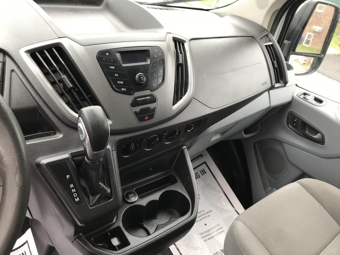 2016 White /Gray Ford Transit 250 Van Low Roof 60/40 Pass.130-in. WB (1FTYR1ZM8GK) with an 3.7L V6 DOHC 24V engine, 6A transmission, located at 577 Chester Pike, Prospect Park, PA, 19076, (610) 237-1015, 39.886154, -75.302338 - 2016 Ford Transit 250: Ladder racks, shelving, backup camera, new PA inspection, FLEET MAINTAINED, runs LIKE NEW! This vehicle comes inspected and has been given a bumper to bumper safety check. It is very clean, reliable, and well maintained. We offer a unique pay plan that is known for being th - Photo#12