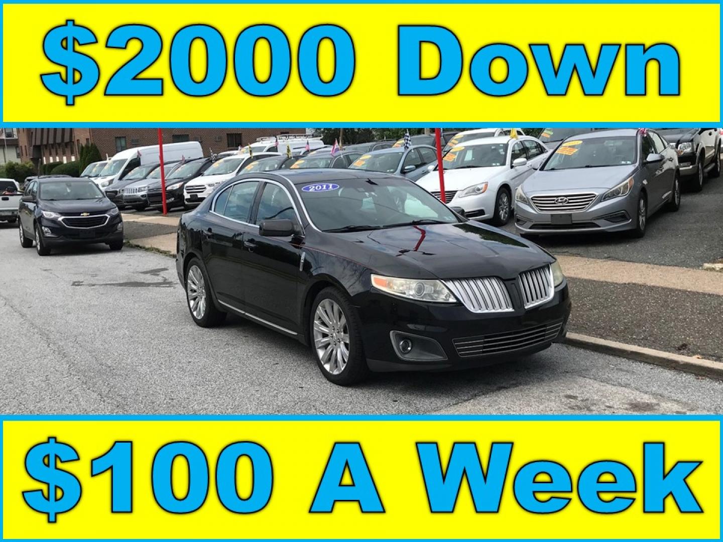 2011 Black /Black Lincoln MKS 3.5L with EcoBoost AWD (1LNHL9FT4BG) with an 3.5L V6 DOHC 24V engine, 6-Speed Automatic transmission, located at 577 Chester Pike, Prospect Park, PA, 19076, (610) 237-1015, 39.886154, -75.302338 - 2011 Lincoln MKS: Navigation system, AWD, backup camera, new PA inspection, SUPER CLEAN, runs LIKE NEW! This vehicle comes inspected and has been given a bumper to bumper safety check. It is very clean, reliable, and well maintained. We offer a unique pay plan that is known for being the easiest- Photo#0