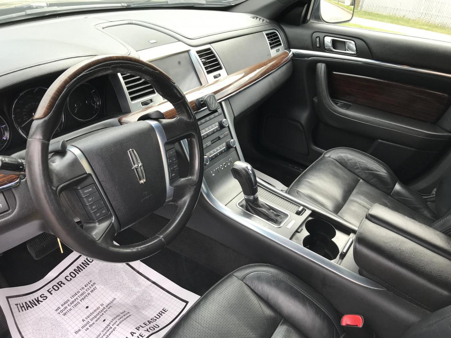 2011 Black /Black Lincoln MKS 3.5L with EcoBoost AWD (1LNHL9FT4BG) with an 3.5L V6 DOHC 24V engine, 6-Speed Automatic transmission, located at 577 Chester Pike, Prospect Park, PA, 19076, (610) 237-1015, 39.886154, -75.302338 - 2011 Lincoln MKS: Navigation system, AWD, backup camera, new PA inspection, SUPER CLEAN, runs LIKE NEW! This vehicle comes inspected and has been given a bumper to bumper safety check. It is very clean, reliable, and well maintained. We offer a unique pay plan that is known for being the easiest- Photo#8