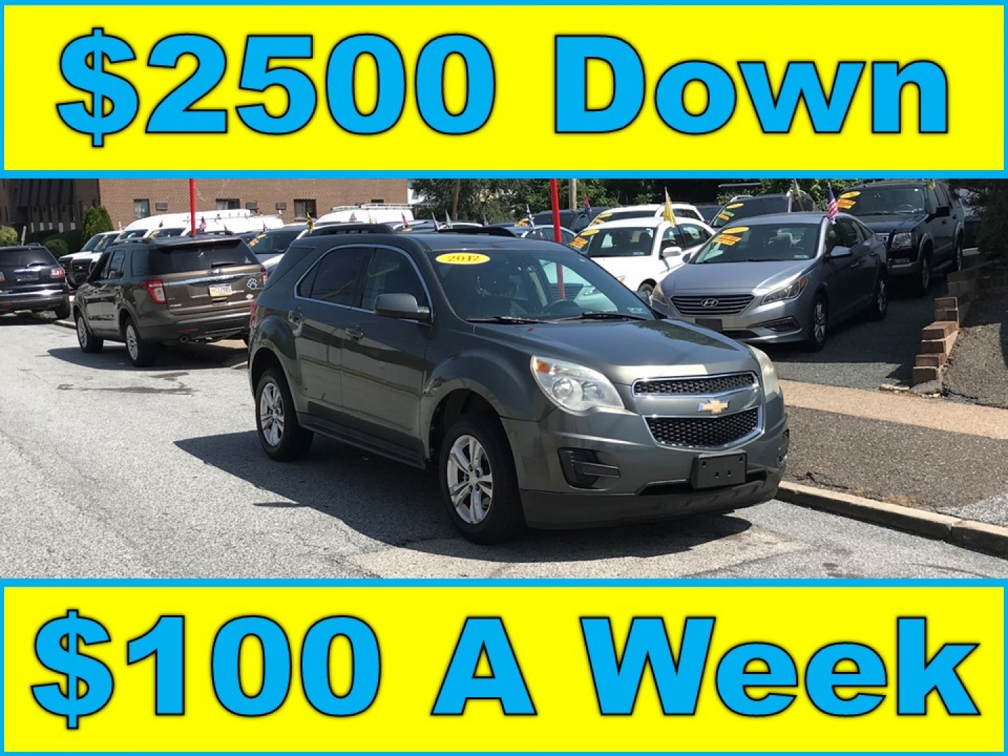 2012 Gray /Gray Chevrolet Equinox 1LT AWD (2GNFLEEK3C6) with an 2.4L L4 DOHC 16V engine, 6-Speed Automatic transmission, located at 577 Chester Pike, Prospect Park, PA, 19076, (610) 237-1015, 39.886154, -75.302338 - 2012 Chevy Equinox LT: Only 114k miles, AWD, backup camera, new PA inspection, SUPER CLEAN, runs LIKE NEW! This vehicle comes inspected and has been given a bumper to bumper safety check. It is very clean, reliable, and well maintained. We offer a unique pay plan that is known for being the easie- Photo#0