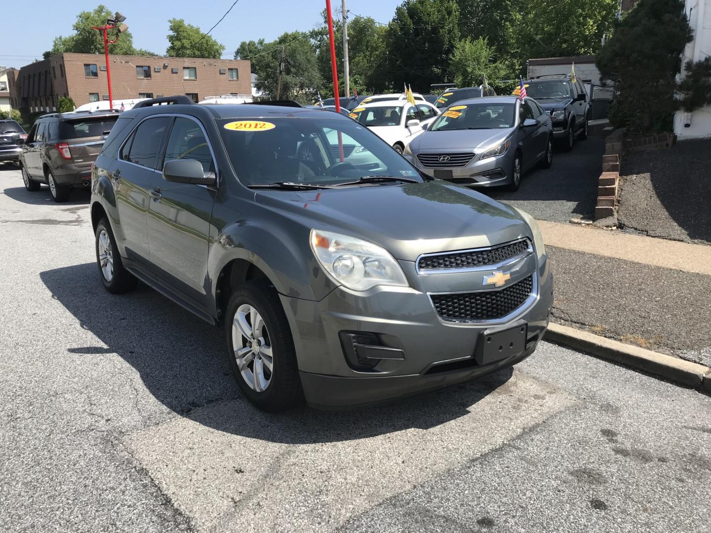 2012 Gray /Gray Chevrolet Equinox 1LT AWD (2GNFLEEK3C6) with an 2.4L L4 DOHC 16V engine, 6-Speed Automatic transmission, located at 577 Chester Pike, Prospect Park, PA, 19076, (610) 237-1015, 39.886154, -75.302338 - 2012 Chevy Equinox LT: Only 114k miles, AWD, backup camera, new PA inspection, SUPER CLEAN, runs LIKE NEW! This vehicle comes inspected and has been given a bumper to bumper safety check. It is very clean, reliable, and well maintained. We offer a unique pay plan that is known for being the easie- Photo#2