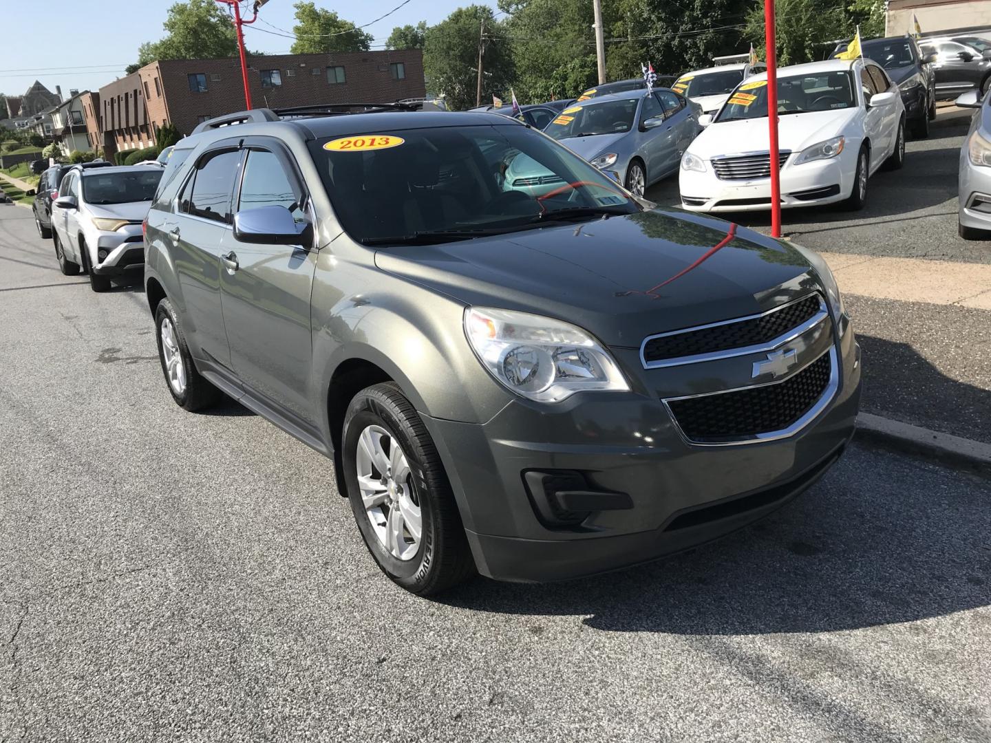 2013 Gray /Gray Chevrolet Equinox 1LT AWD (2GNFLEEK2D6) with an 2.4L L4 DOHC 16V engine, 6-Speed Automatic transmission, located at 577 Chester Pike, Prospect Park, PA, 19076, (610) 237-1015, 39.886154, -75.302338 - 2013 Chevrolet Equinox LT: Only 124k miles, backup camera, AWD, new PA inspection, SUPER CLEAN, runs LIKE NEW! This vehicle comes inspected and has been given a bumper to bumper safety check. It is very clean, reliable, and well maintained. We offer a unique pay plan that is known for being the e- Photo#2