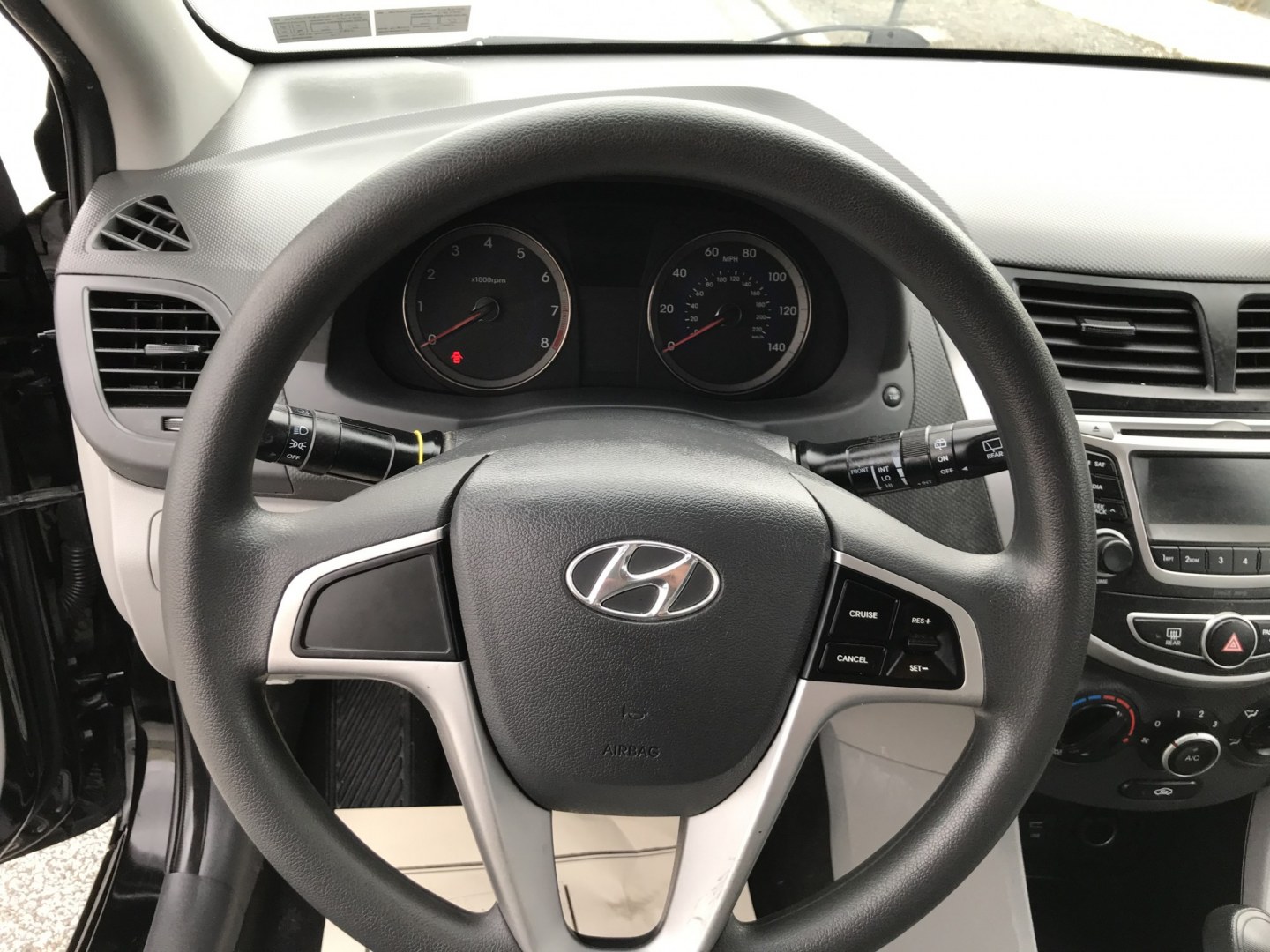 2014 Black /Gray Hyundai Accent GS 5-Door (KMHCT5AE2EU) with an 1.6L L4 DOHC 16V engine, Automatic transmission, located at 577 Chester Pike, Prospect Park, PA, 19076, (610) 237-1015, 39.886154, -75.302338 - 2014 Hyundai Accent GS: Only 54k miles, great on gas, new PA inspection, runs LIKE NEW! This vehicle comes inspected and has been given a bumper to bumper safety check. It is very clean, reliable, and well maintained. We offer a unique pay plan that is known for being the easiest and fastest fina- Photo#11