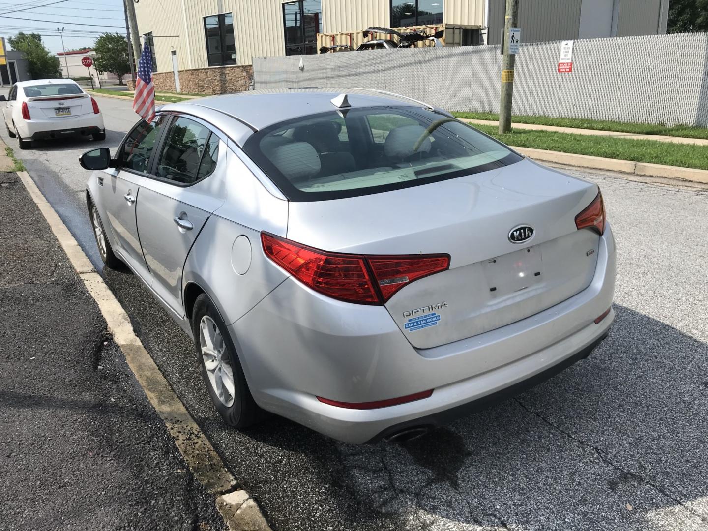 2012 Silver /Gray Kia Optima LX MT (KNAGM4A77C5) with an 2.4L L4 DOHC 16V engine, Automatic transmission, located at 577 Chester Pike, Prospect Park, PA, 19076, (610) 237-1015, 39.886154, -75.302338 - 2012 Kia Optima LX: Only 101k miles, great on gas, new PA inspection, SUPER CLEAN, runs LIKE NEW! This vehicle comes inspected and has been given a bumper to bumper safety check. It is very clean, reliable, and well maintained. We offer a unique pay plan that is known for being the easiest and fa- Photo#5