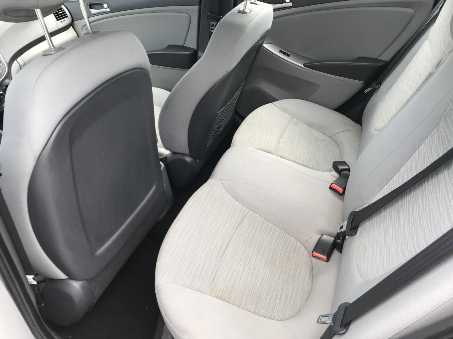 2015 Silver /Gray Hyundai Accent GLS 4-Door 6A (KMHCT4AE4FU) with an 1.6L L4 DOHC 16V engine, 6A transmission, located at 577 Chester Pike, Prospect Park, PA, 19076, (610) 237-1015, 39.886154, -75.302338 - 2016 Hyundai Accent 106k Miles • New PA Inspection. Example Financing: • $2,500 Down • $100 Weekly • $200 Bi-Weekly We finance our own vehicles. We do not obtain or review traditional consumer credit reports. Financing decisions are based on verified income, ability to repay, and our i- Photo#15