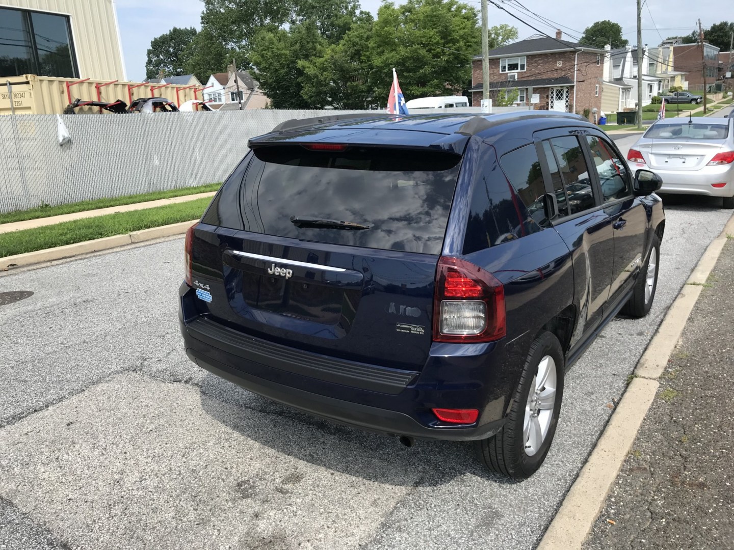 2014 Blue /Gray Jeep Compass Sport 4WD (1C4NJDBB8ED) with an 2.4L L4 DOHC 16V engine, Automatic transmission, located at 577 Chester Pike, Prospect Park, PA, 19076, (610) 237-1015, 39.886154, -75.302338 - 2014 Jeep Compass 84k Miles • New PA Inspection. Example Financing: • $2,500 Down • $100 Weekly • $200 Bi-Weekly We finance our own vehicles. We do not obtain or review traditional consumer credit reports. Financing decisions are based on verified income, ability to repay, and our in-h- Photo#4