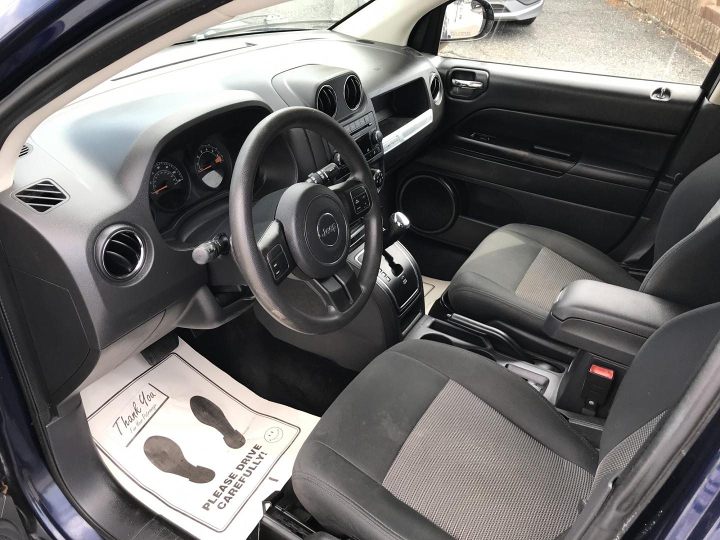 2014 Blue /Gray Jeep Compass Sport 4WD (1C4NJDBB8ED) with an 2.4L L4 DOHC 16V engine, Automatic transmission, located at 577 Chester Pike, Prospect Park, PA, 19076, (610) 237-1015, 39.886154, -75.302338 - 2014 Jeep Compass 84k Miles • New PA Inspection. Example Financing: • $2,500 Down • $100 Weekly • $200 Bi-Weekly We finance our own vehicles. We do not obtain or review traditional consumer credit reports. Financing decisions are based on verified income, ability to repay, and our in-h- Photo#7