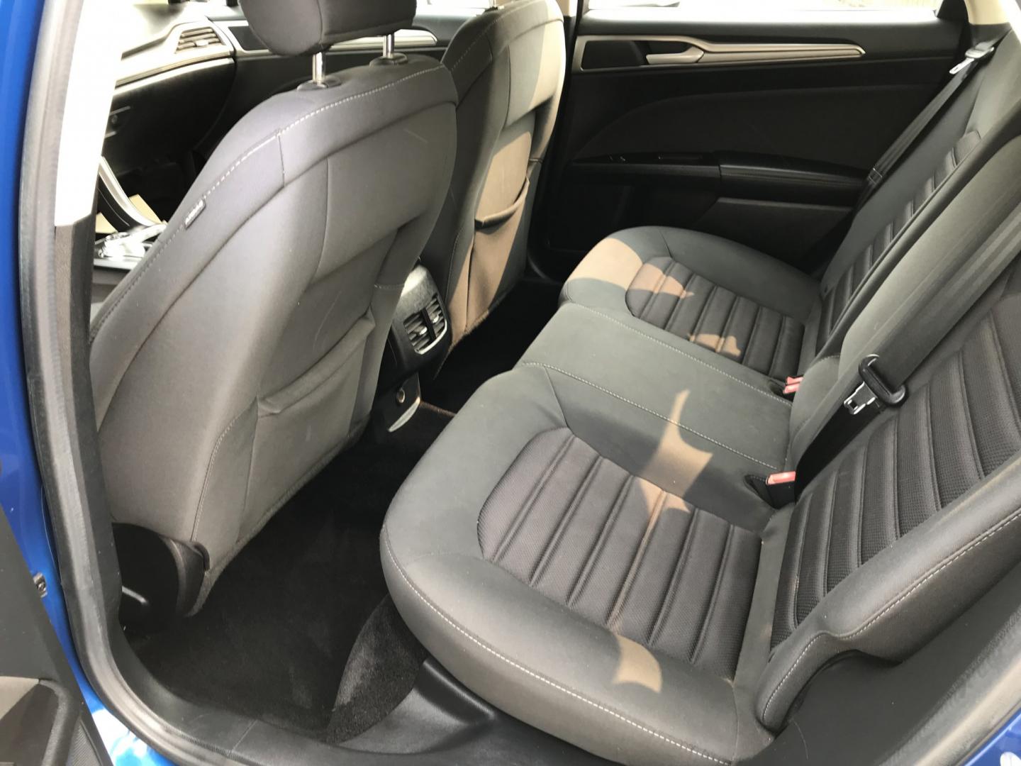 2017 Blue /Gray Ford Fusion SE (3FA6P0HD4HR) with an 1.5L L4 DOHC 16V engine, 6A transmission, located at 577 Chester Pike, Prospect Park, PA, 19076, (610) 237-1015, 39.886154, -75.302338 - 2017 Ford Fusion 124k Miles • Backup Camera. Example Financing: • $3,000 Down • $100 Weekly • $200 Bi-Weekly We finance our own vehicles. We do not obtain or review traditional consumer credit reports. Financing decisions are based on verified income, ability to repay, and our in-house- Photo#16