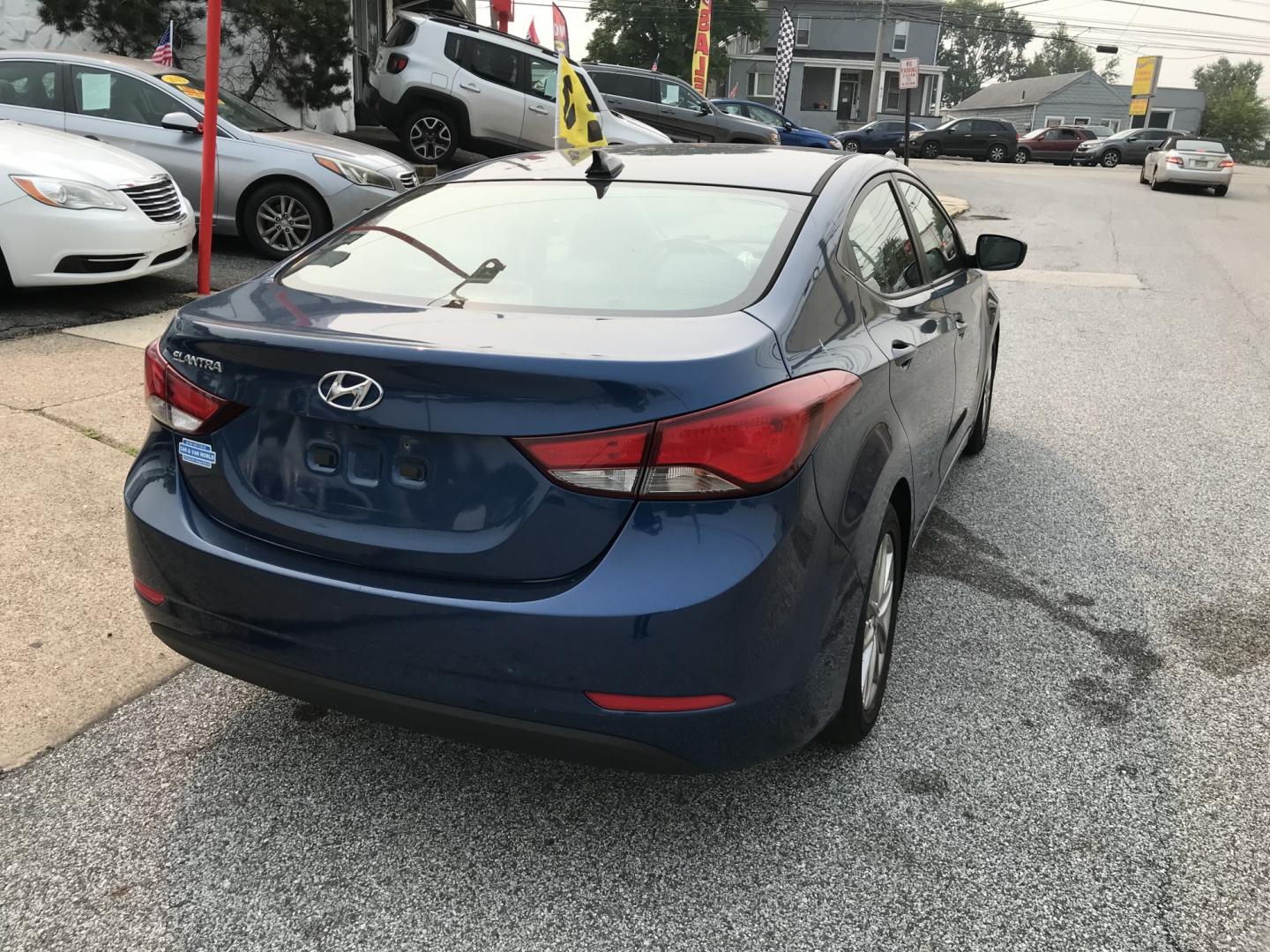 2016 Blue /Gray Hyundai Elantra Limited (KMHDH4AE5GU) with an 1.8L L4 DOHC 16V engine, 6A transmission, located at 577 Chester Pike, Prospect Park, PA, 19076, (610) 237-1015, 39.886154, -75.302338 - 2016 Hyundai Elantra 126k Miles • New PA Inspection. Example Financing: • $2,500 Down • $100 Weekly • $200 Bi-Weekly We finance our own vehicles. We do not obtain or review traditional consumer credit reports. Financing decisions are based on verified income, ability to repay, and our- Photo#5
