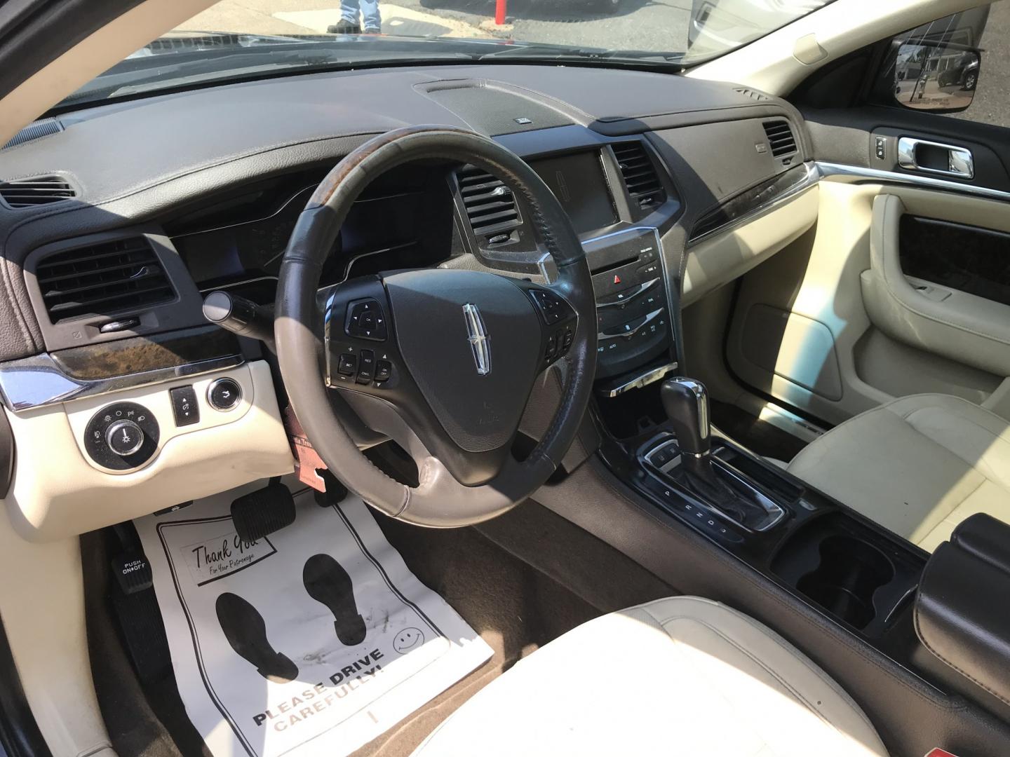 2013 Black /Tan Lincoln MKS EcoBoost AWD (1LNHL9FT6DG) with an 3.5L V6 DOHC 24V engine, 6-Speed Automatic transmission, located at 577 Chester Pike, Prospect Park, PA, 19076, (610) 237-1015, 39.886154, -75.302338 - 2013 Lincoln MKS AWD 118k miles • New PA Inspection. Example Financing: • $2,500 Down • $100 Weekly • $200 Bi-Weekly We finance our own vehicles. We do not obtain or review traditional consumer credit reports. Financing decisions are based on verified income, ability to repay, and our- Photo#10