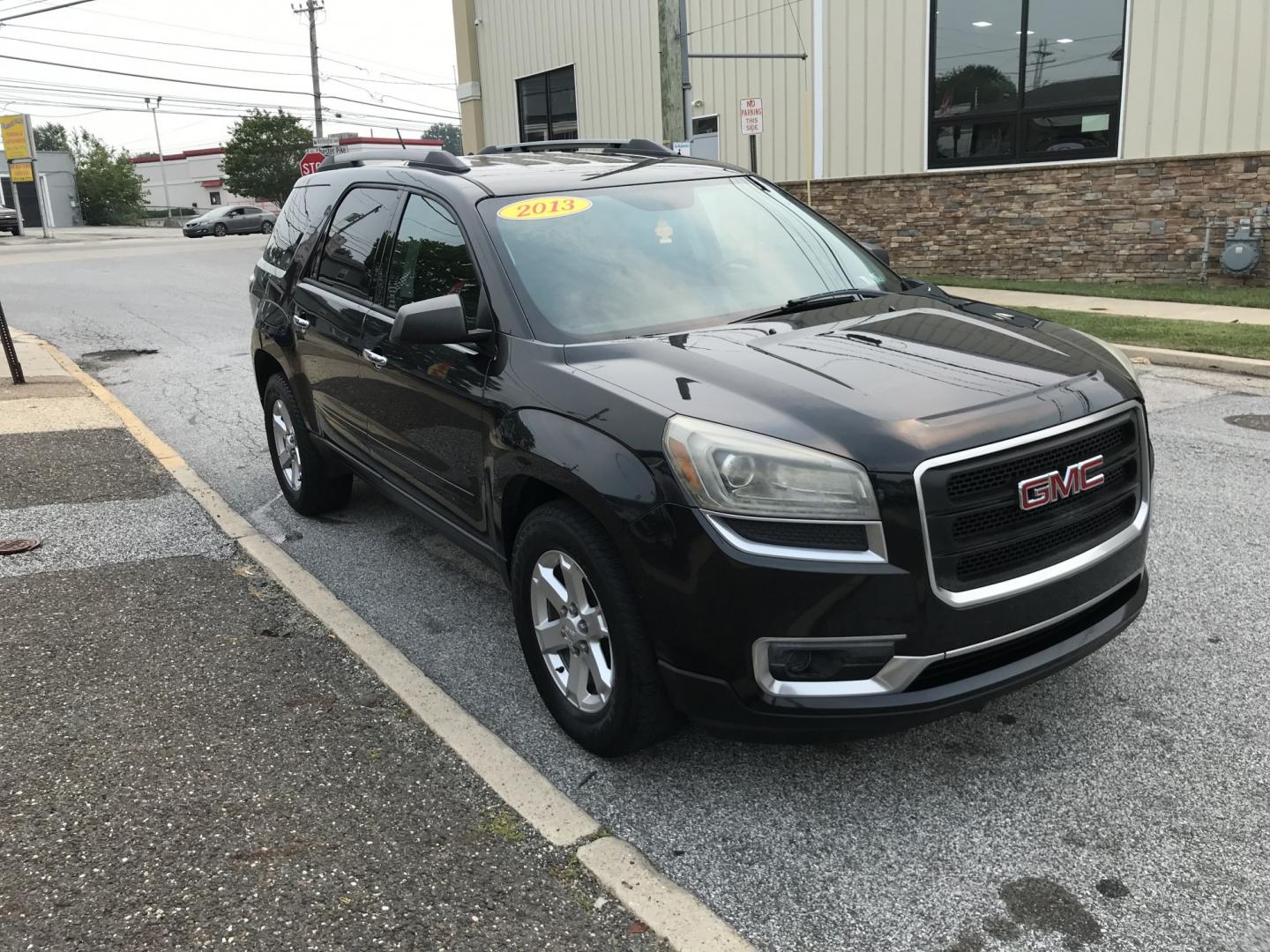 2013 Black /Black GMC Acadia SLE-1 (1GKKRNEDXDJ) with an 3.6L V6 DOHC 24V engine, 6-Speed Automatic transmission, located at 577 Chester Pike, Prospect Park, PA, 19076, (610) 237-1015, 39.886154, -75.302338 - 2013 GMC Acadia SLE 137k miles • 3rd Row Seating. Example Financing: • $2,500 Down • $100 Weekly • $200 Bi-Weekly We finance our own vehicles. We do not obtain or review traditional consumer credit reports. Financing decisions are based on verified income, ability to repay, and our in-- Photo#3