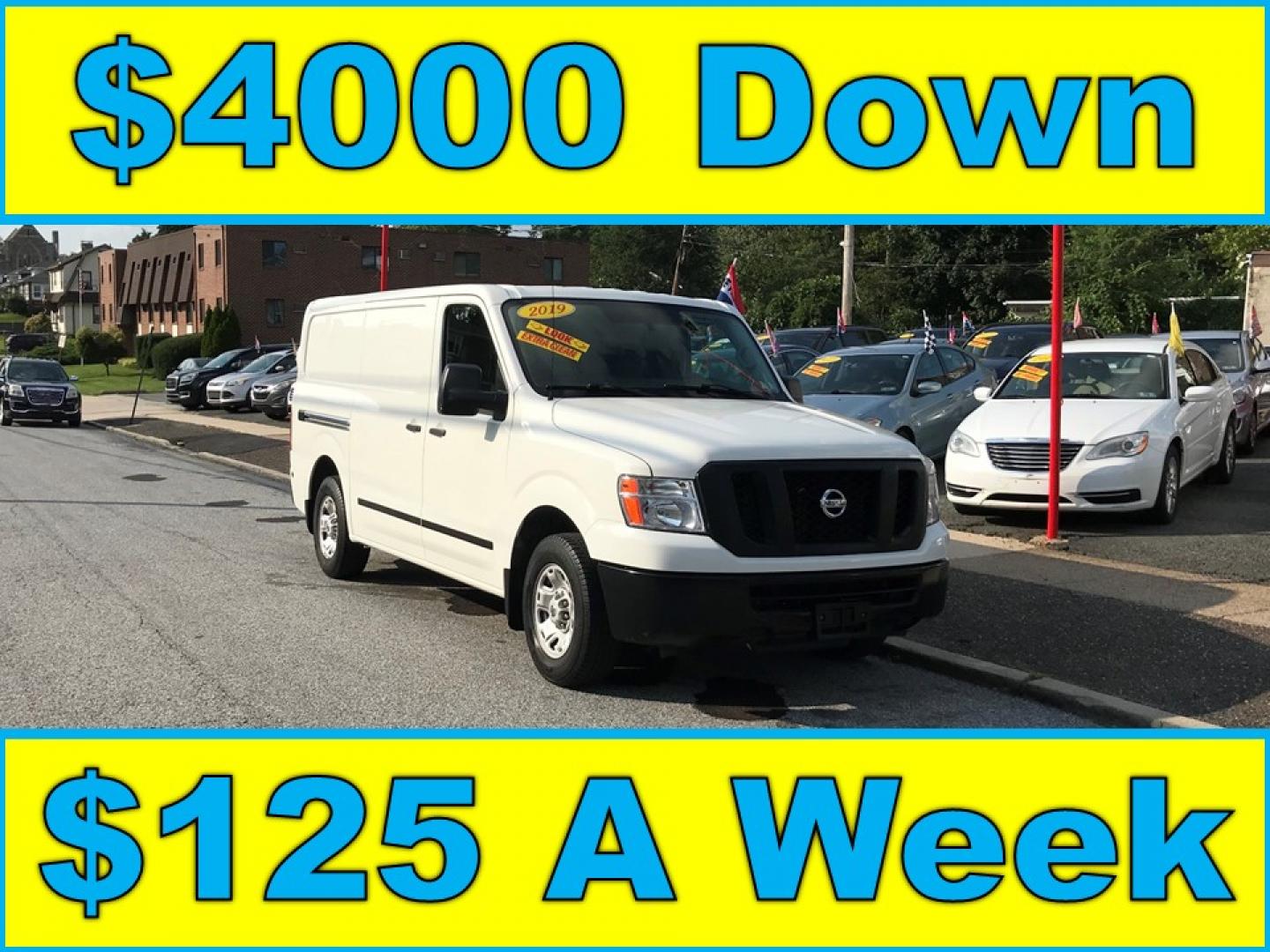 2019 White /Gray Nissan NV Cargo 1500 SV (1N6BF0KM9KN) with an 4.0L V6 engine, 5A transmission, located at 577 Chester Pike, Prospect Park, PA, 19076, (610) 237-1015, 39.886154, -75.302338 - 2019 Nissan NV 1500 Fleet Maintained Shelving Example Financing: • $4,000 Down • $125 Weekly • $250 Bi-Weekly We finance our own vehicles. We do not obtain or review traditional consumer credit reports. Financing decisions are based on verified income, ability to repay, and our in-house- Photo#0