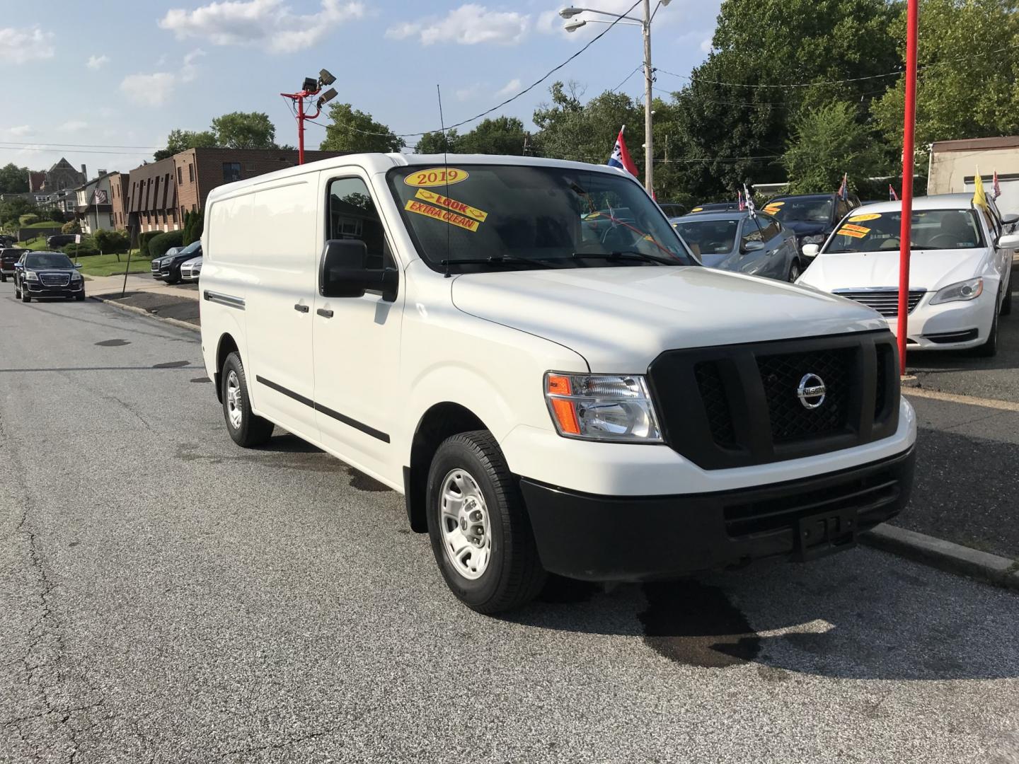 2019 White /Gray Nissan NV Cargo 1500 SV (1N6BF0KM9KN) with an 4.0L V6 engine, 5A transmission, located at 577 Chester Pike, Prospect Park, PA, 19076, (610) 237-1015, 39.886154, -75.302338 - 2019 Nissan NV 1500 Fleet Maintained Shelving Example Financing: • $4,000 Down • $125 Weekly • $250 Bi-Weekly We finance our own vehicles. We do not obtain or review traditional consumer credit reports. Financing decisions are based on verified income, ability to repay, and our in-house- Photo#2