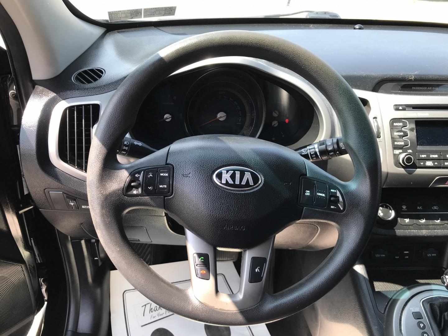 2015 Black /Black Kia Sportage LX AWD (KNDPBCAC0F7) with an 2.4L V6 DOHC 24V engine, 6A transmission, located at 577 Chester Pike, Prospect Park, PA, 19076, (610) 237-1015, 39.886154, -75.302338 - 2015 Kia Sportage LX 92k miles • AWD. Example Financing: • $3,000 Down • $100 Weekly • $200 Bi-Weekly We finance our own vehicles. We do not obtain or review traditional consumer credit reports. Financing decisions are based on verified income, ability to repay, and our in-house underw- Photo#11