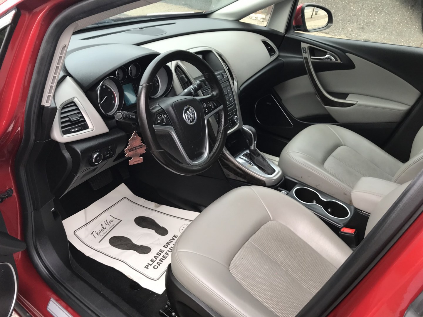 2014 Red /Tan Buick Verano Convenience (1G4PR5SK6E4) with an 2.4L L4 DOHC 16V FFV engine, 6A transmission, located at 577 Chester Pike, Prospect Park, PA, 19076, (610) 237-1015, 39.886154, -75.302338 - 2014 Buick Verano 101k miles • Backup Camera. Example Financing: • $3,000 Down • $100 Weekly • $200 Bi-Weekly We finance our own vehicles. We do not obtain or review traditional consumer credit reports. Financing decisions are based on verified income, ability to repay, and our in-hous- Photo#8