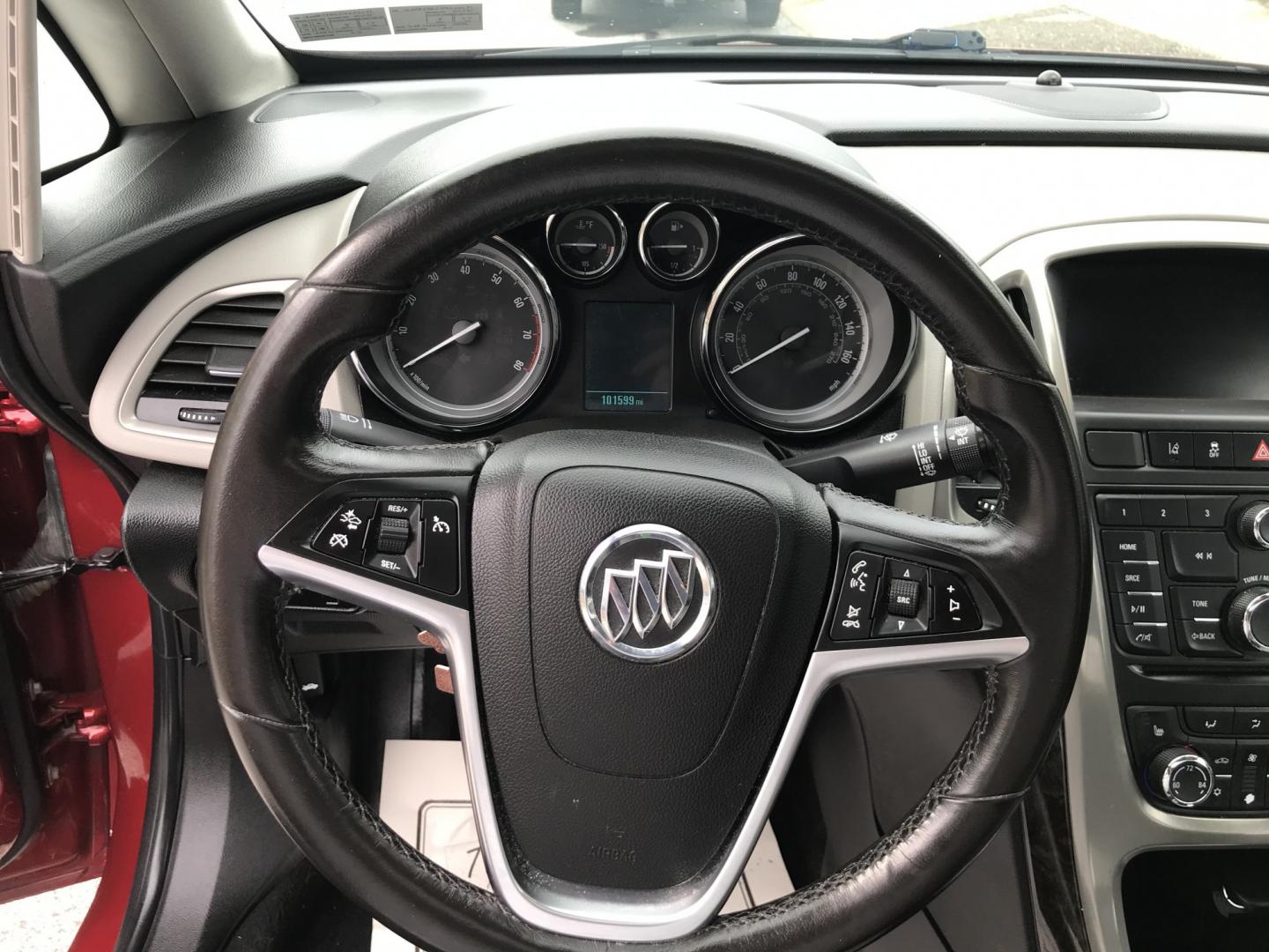 2014 Red /Tan Buick Verano Convenience (1G4PR5SK6E4) with an 2.4L L4 DOHC 16V FFV engine, 6A transmission, located at 577 Chester Pike, Prospect Park, PA, 19076, (610) 237-1015, 39.886154, -75.302338 - 2014 Buick Verano 101k miles • Backup Camera. Example Financing: • $3,000 Down • $100 Weekly • $200 Bi-Weekly We finance our own vehicles. We do not obtain or review traditional consumer credit reports. Financing decisions are based on verified income, ability to repay, and our in-hous- Photo#12
